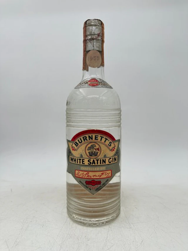 Burnett’s - White Satin Gin - Spring Cap - b. 1950s - 75cl