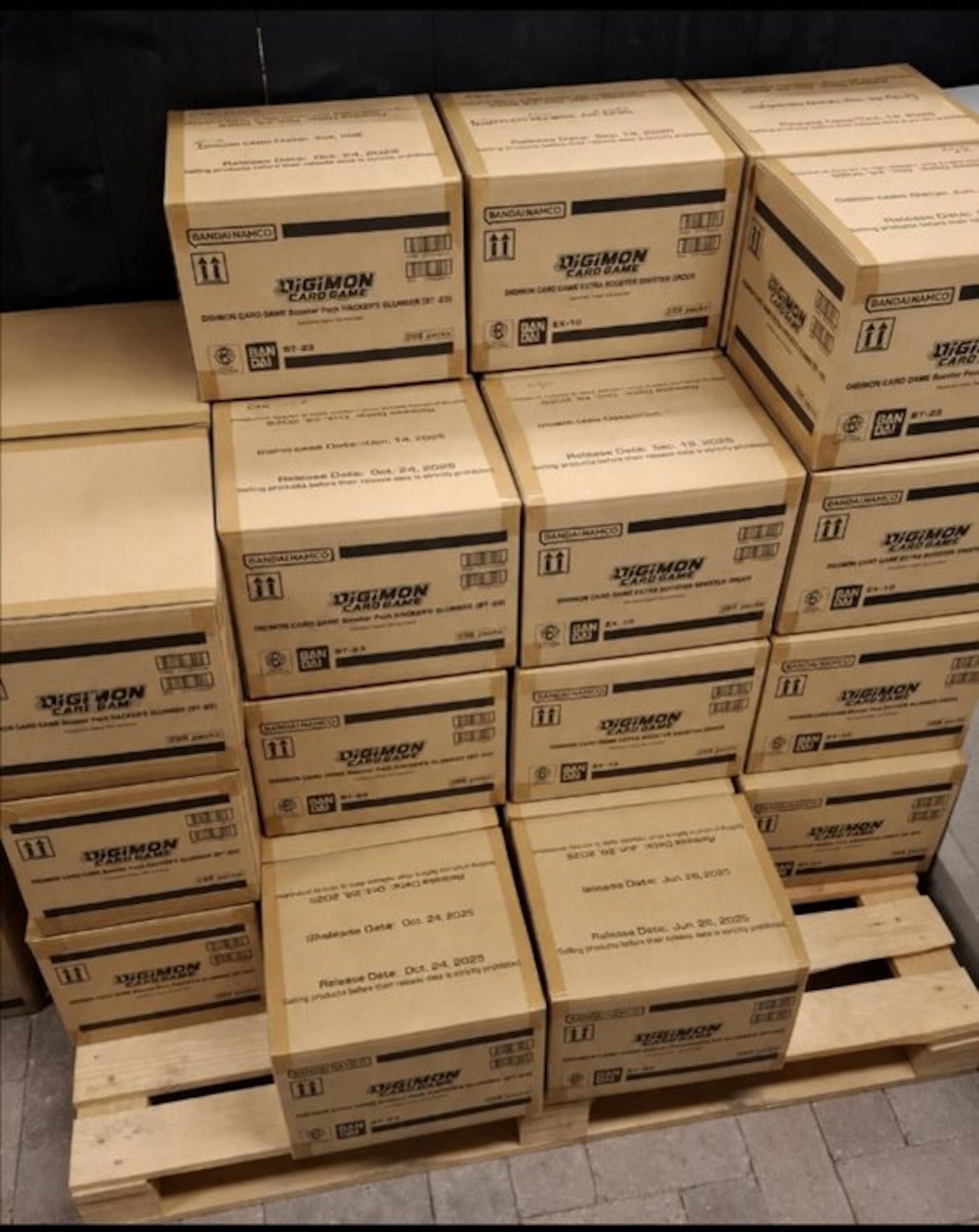 Bandai - 20 Bulk cards - Digimon