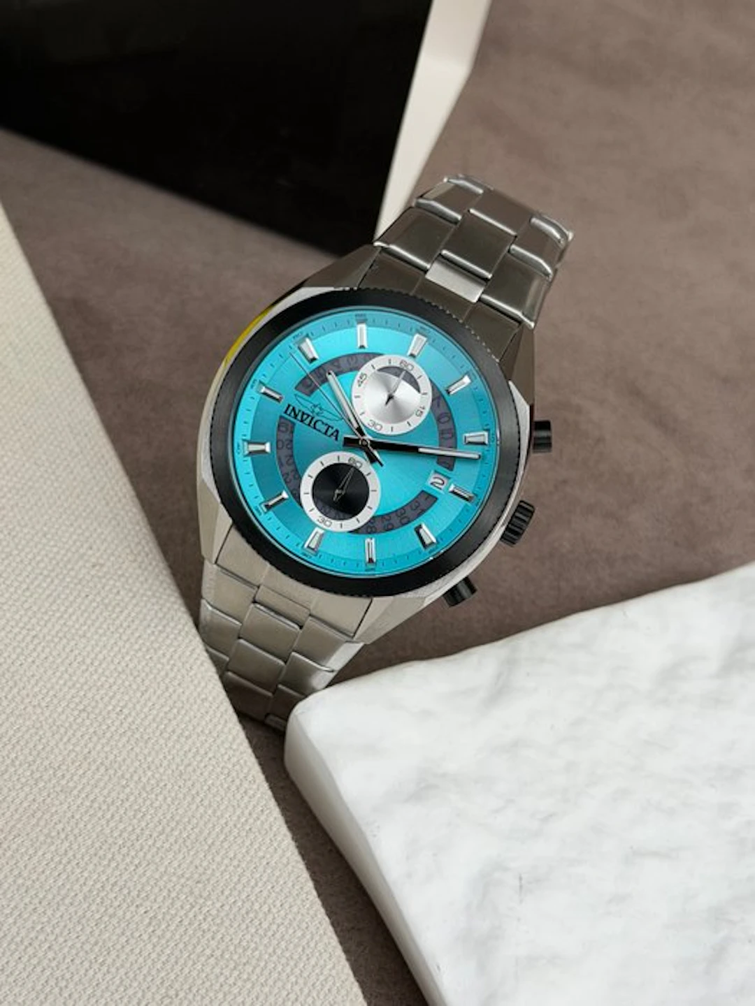 Invicta - Speedway Blue Chronograph Date - No reserve...