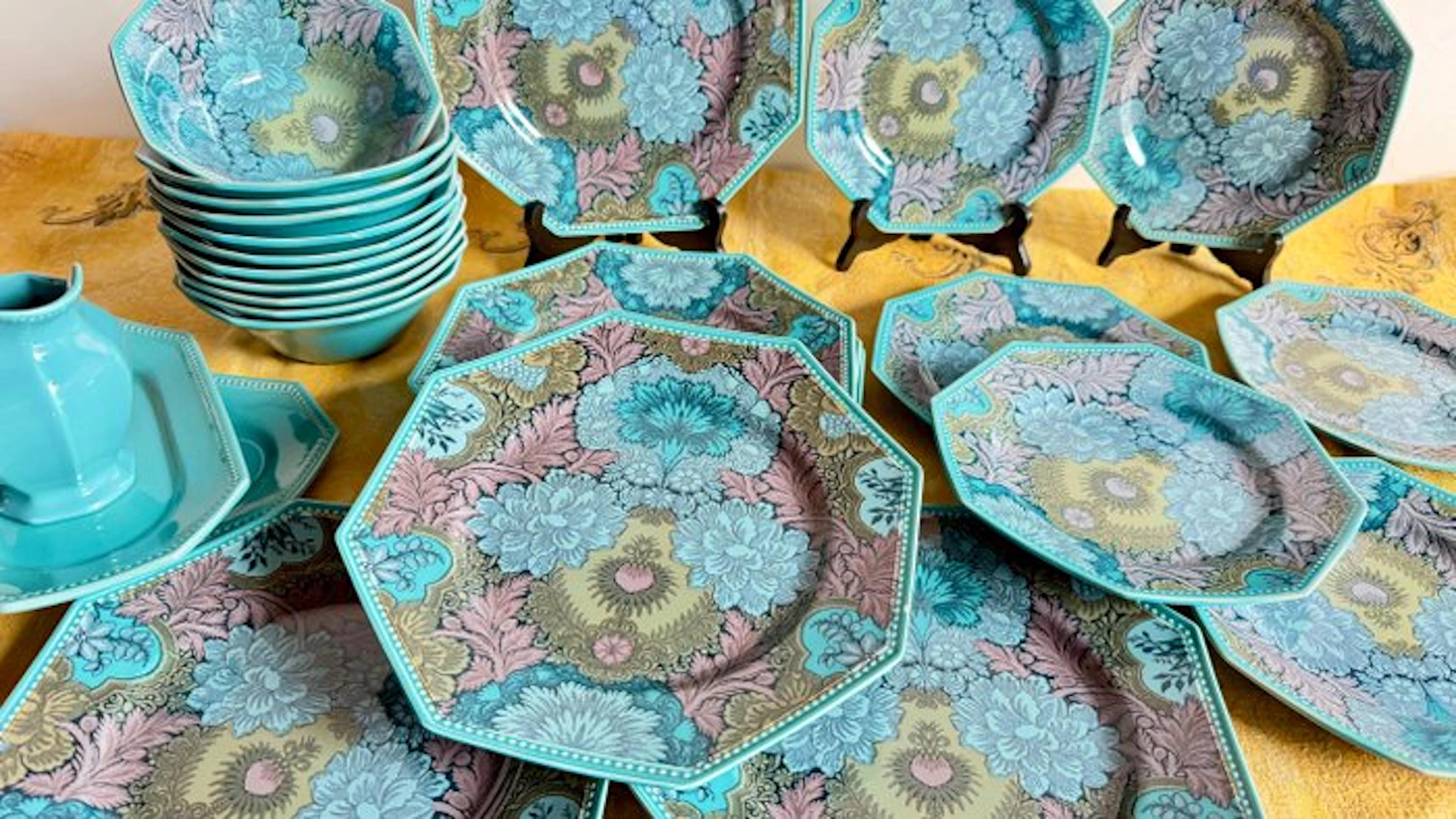 Salins Les Bains - Dinner set (27) - Modele " CEYLAN"...