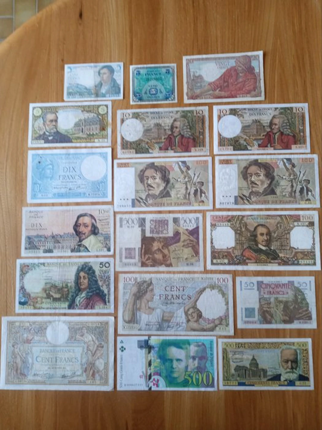 France. - 18 Banknotes - Various Dates (No reserve price)