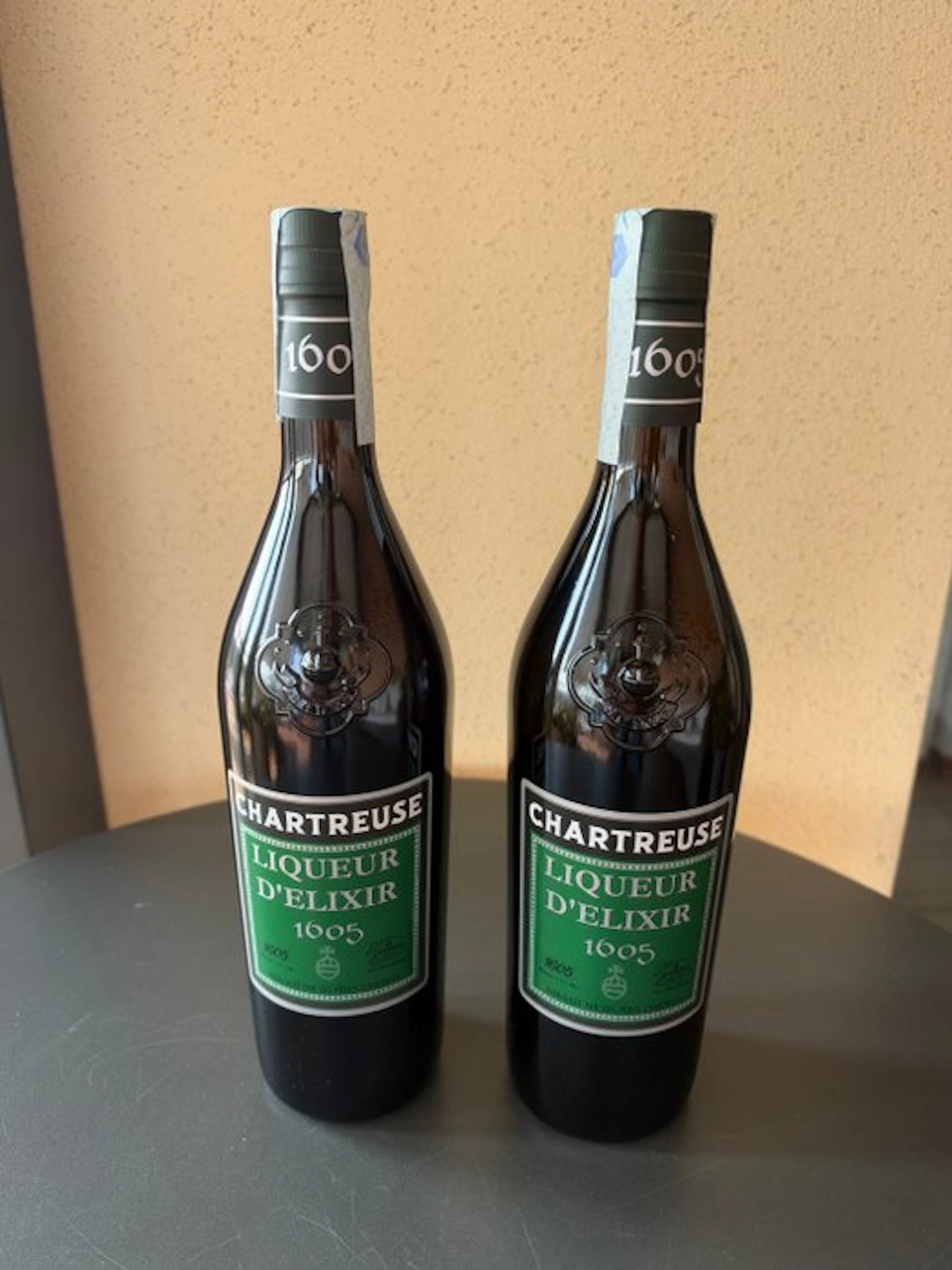 Chartreuse - Liqueur d´Elixir 1605 - b. 2026 - 70cl - 2 bottles