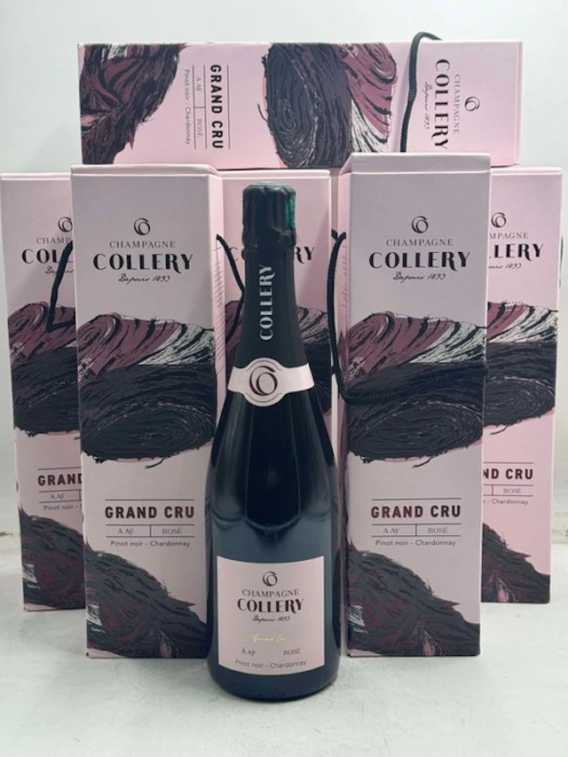 Collery, Rosé - Champagne Grand Cru - 6 Bottles (0.75L)