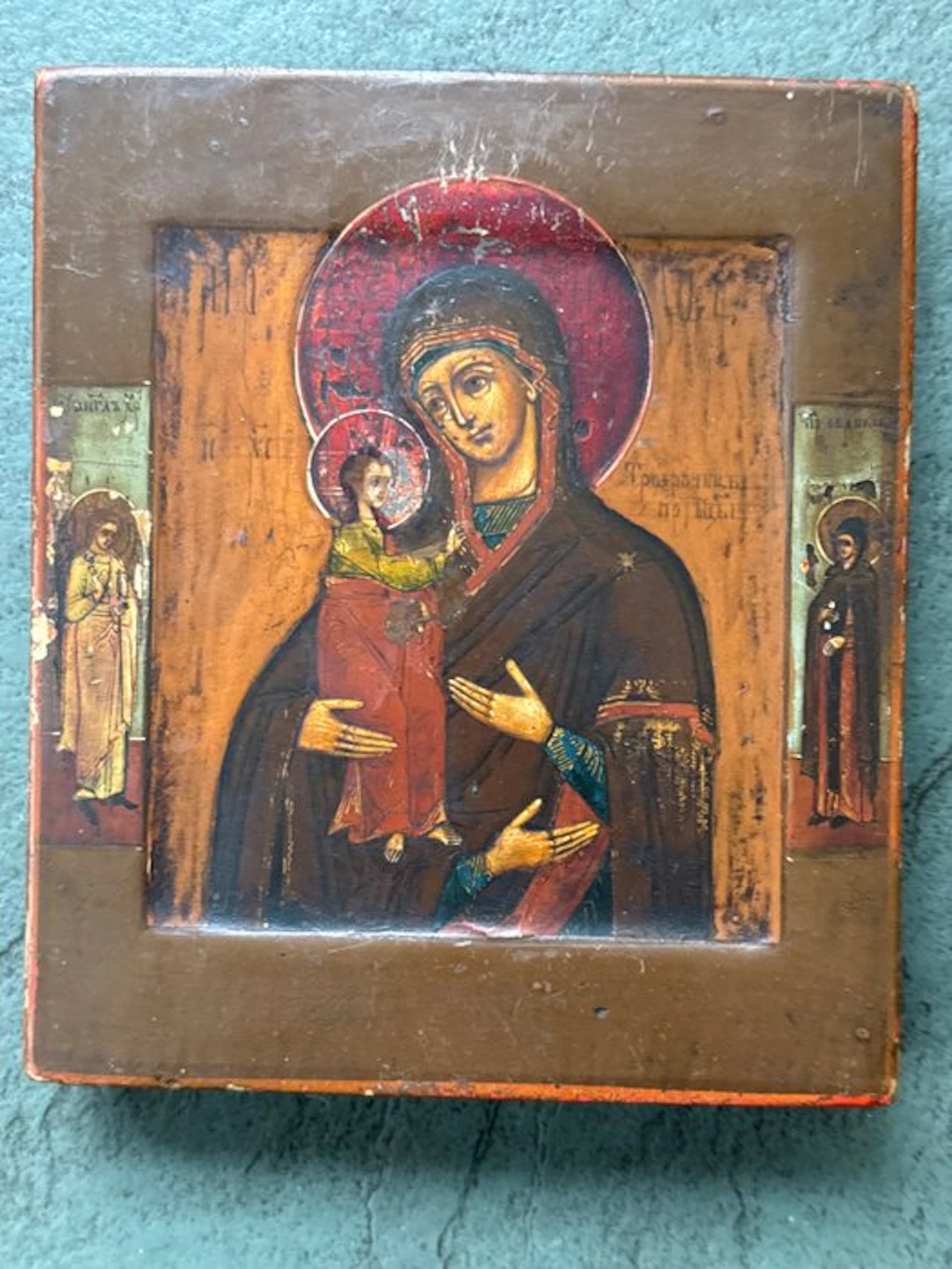 Icon - Mother of God with Three Hands - Wood