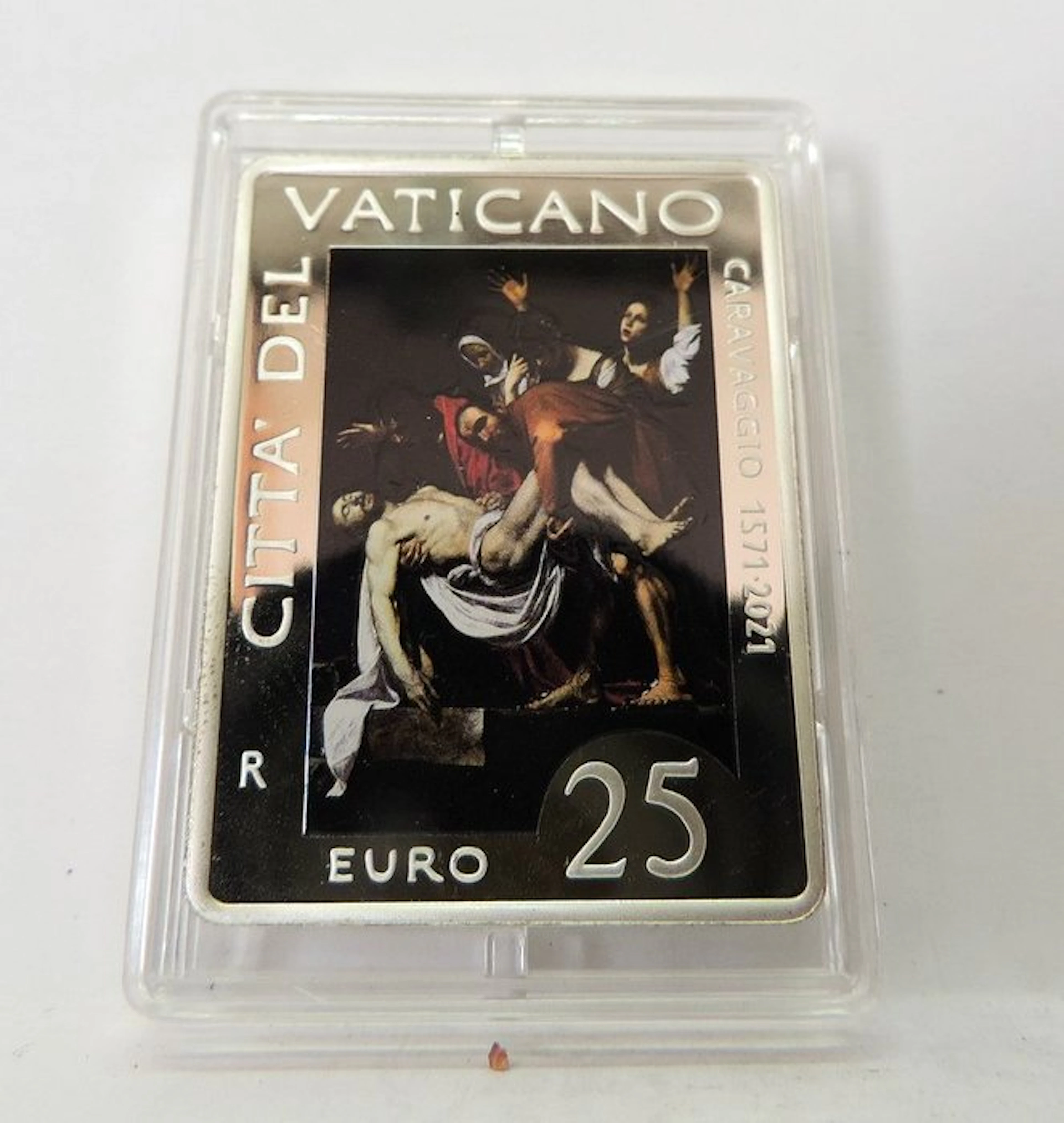 Vatican. 25 Euro 2021 "Caravaggio" Proof (No reserve price)