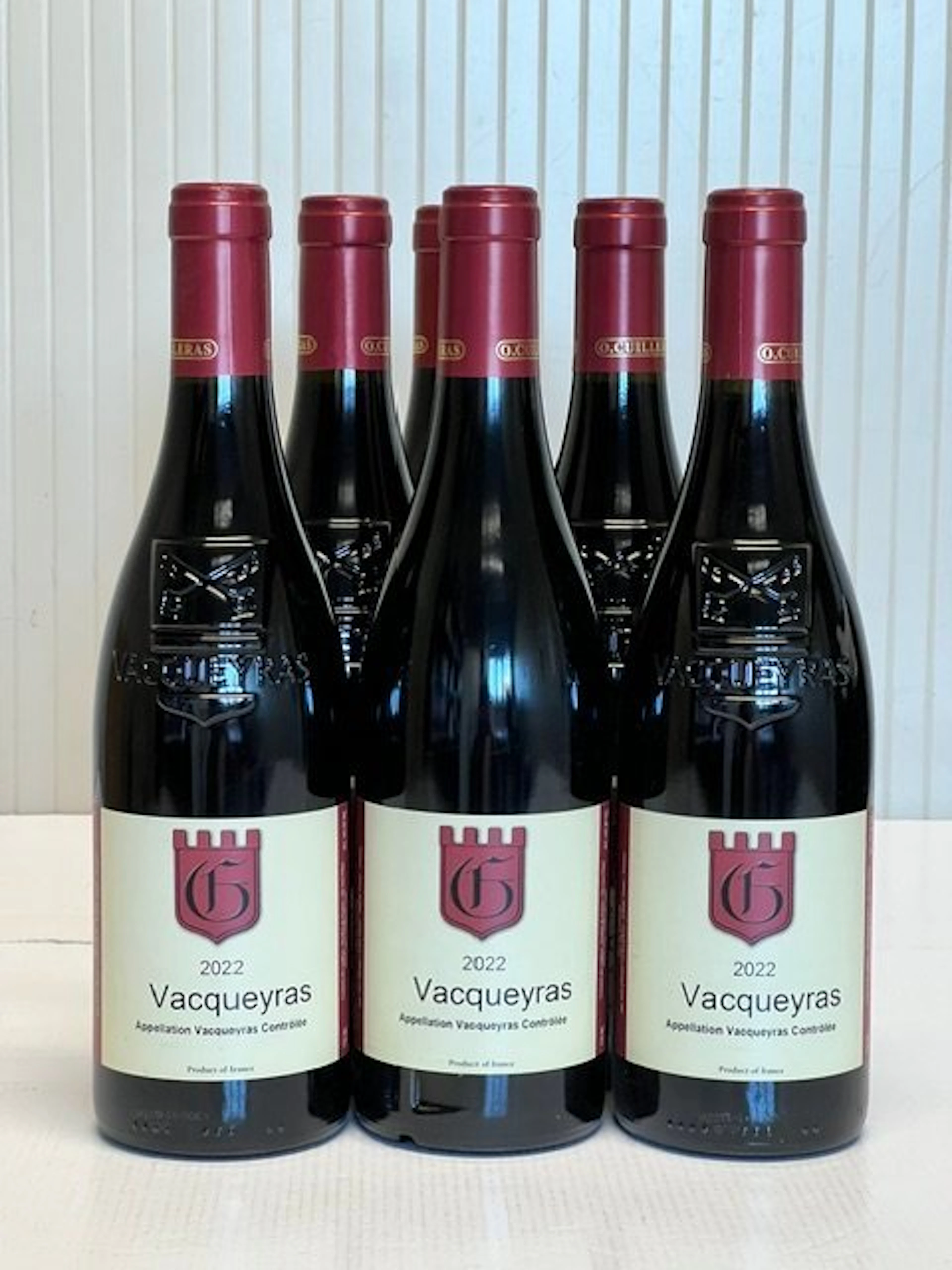 2022 Vacqueyras. Olivier Cuilleras - Rhône - 6 Bottles (0.75L)