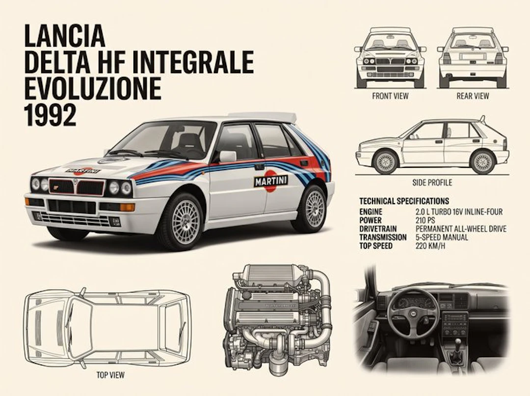 Shmidt.Art - Lancia - LANCIA DELTA HF INTEGRALE EVOLUZIONE 1992 - 1990s