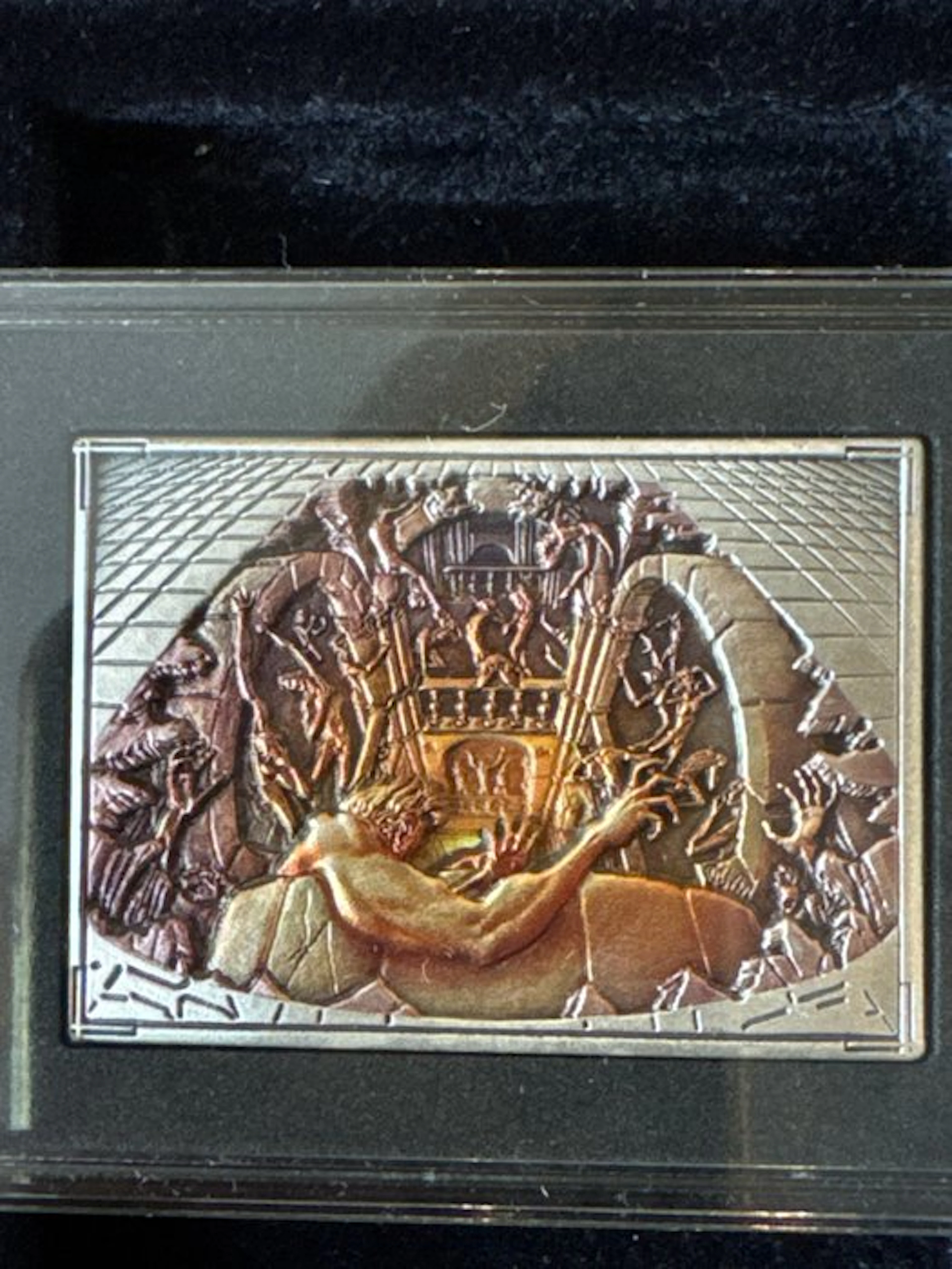 Niue. 2 Dollars 2022 Street Art Kurt Wenner - XXL Relief...