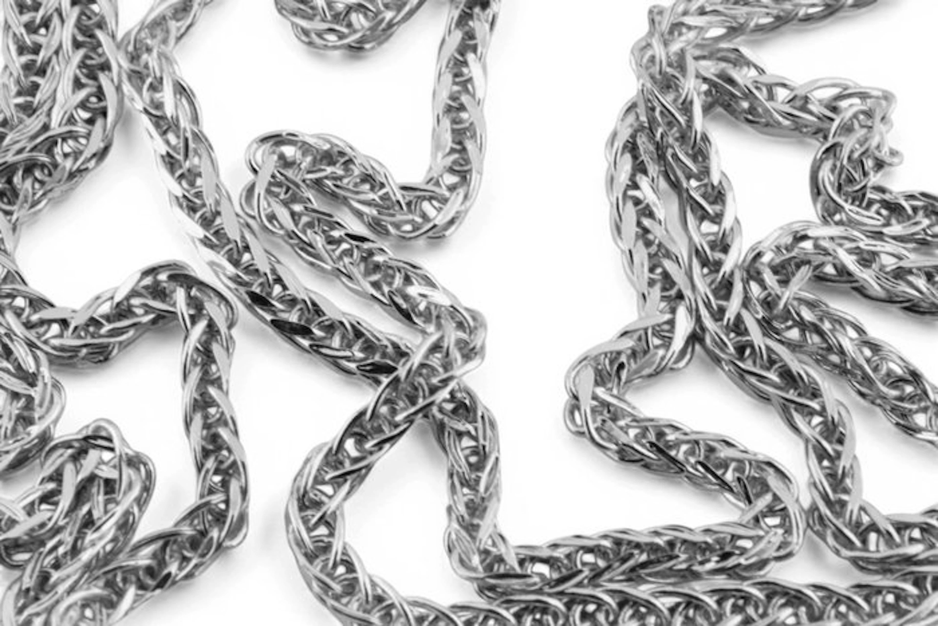 Chain - 18 kt. White gold