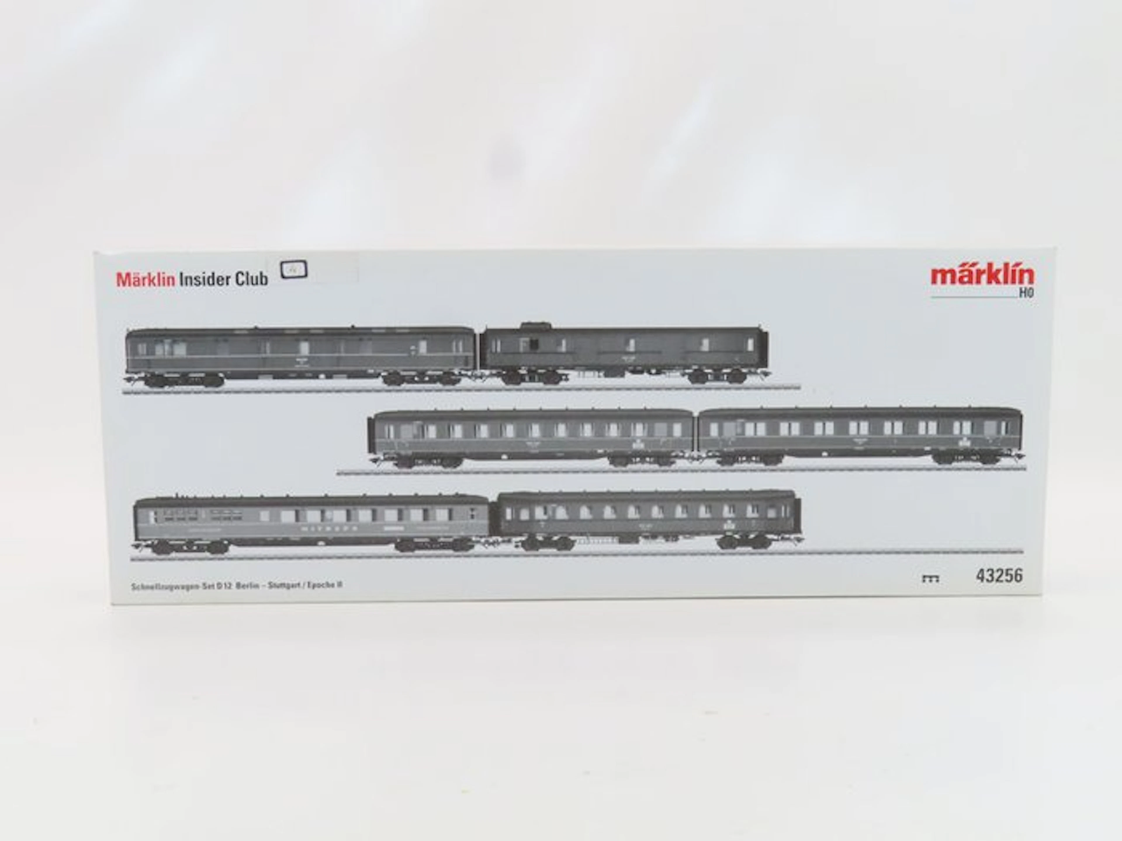 Märklin H0 - 43256 - Model train passenger carriage set...