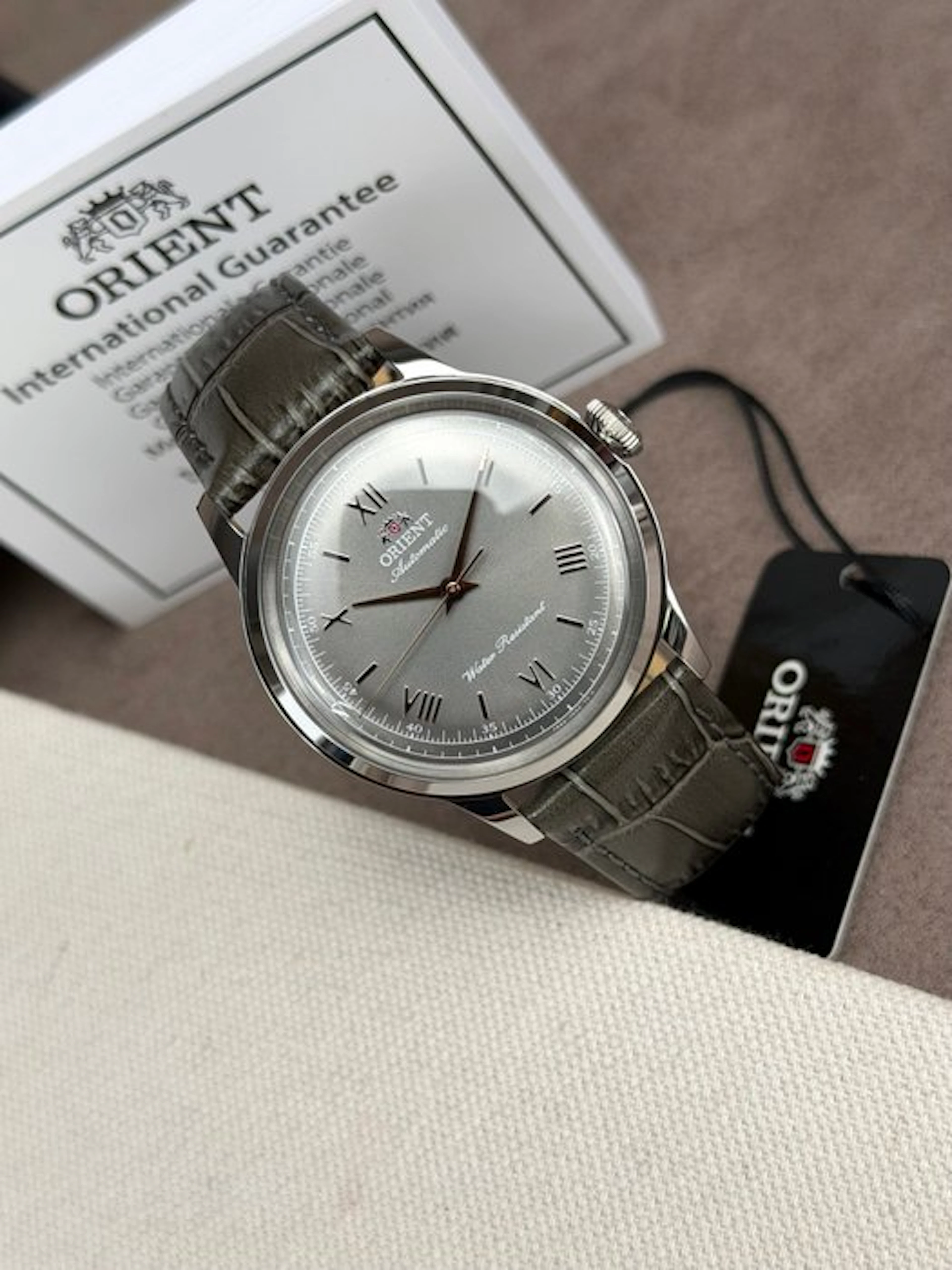 Orient - Bambino Date Automatic Grey Limited Edition - No...