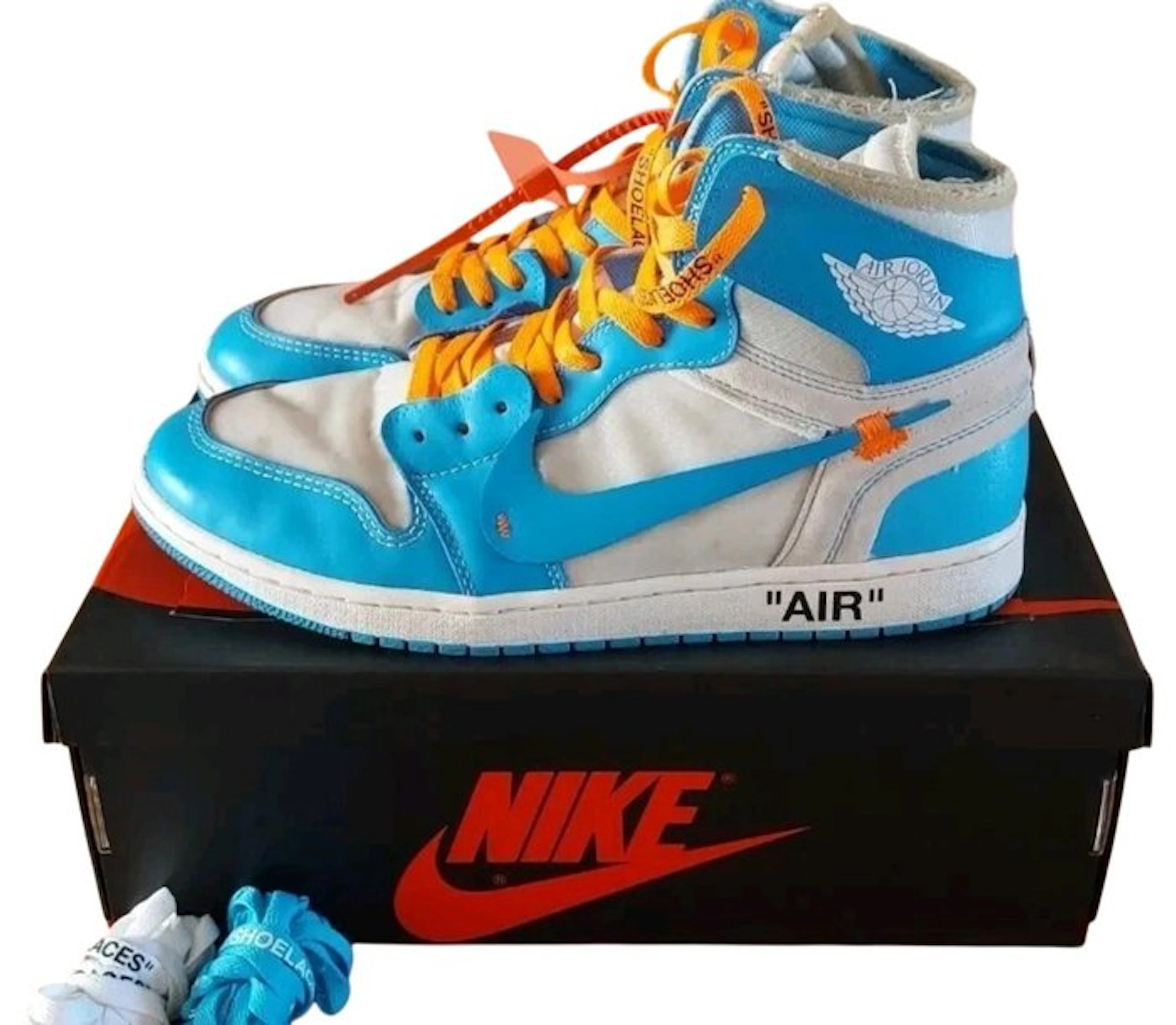 Nike - Air Jordan 1 High, Nike x Off White - High-top trainers - Size: EU 47.5