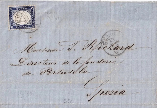 Italy Kingdom - March 1862 — experimental use of...