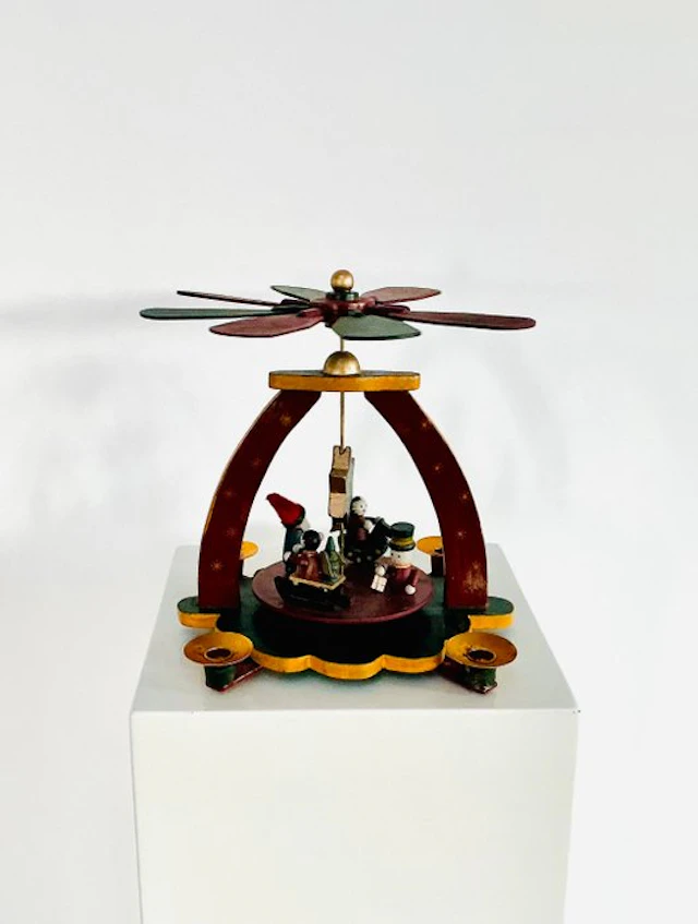 Christmas decoration - Christmas pyramid - Wood - 1980s–1990s