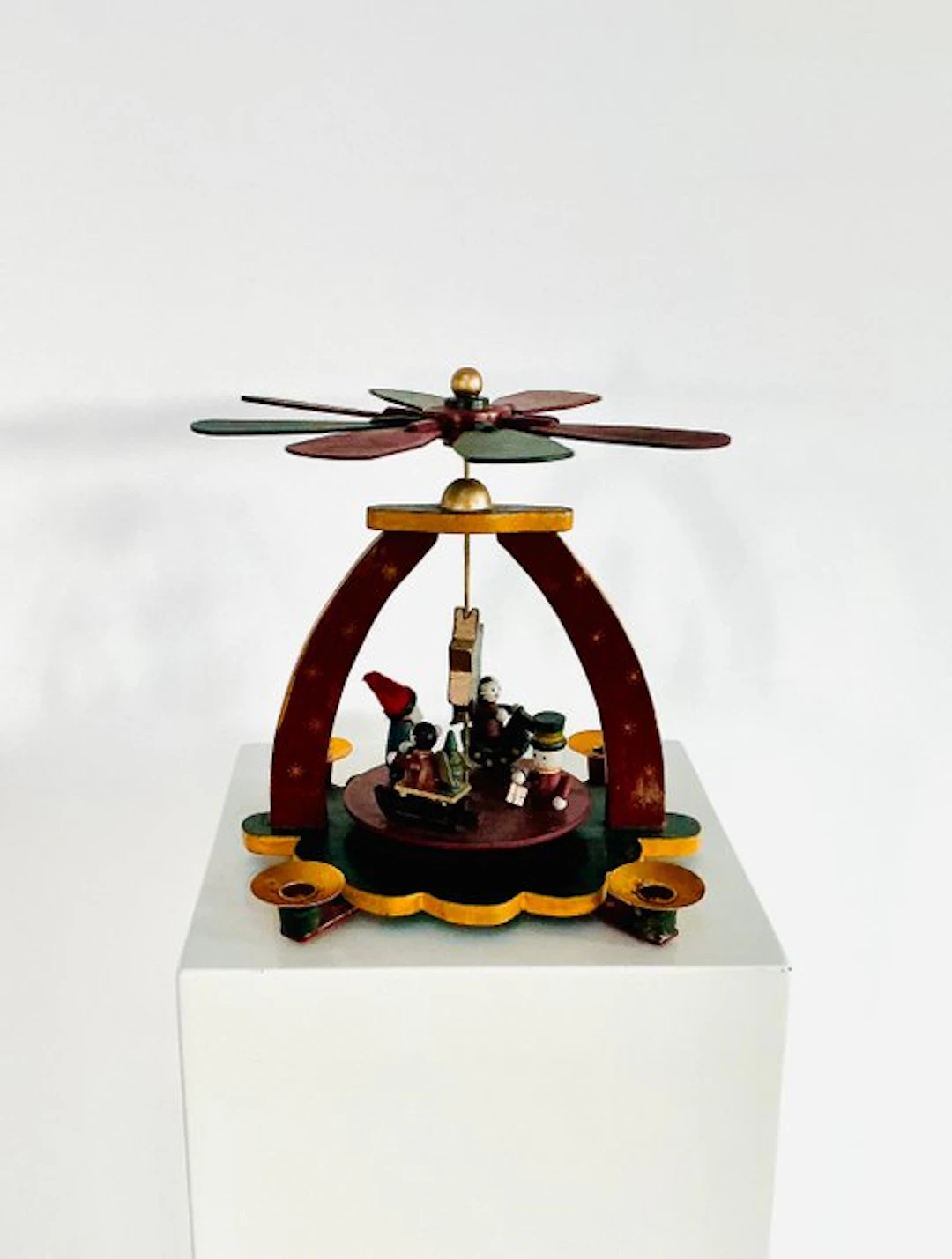 Christmas decoration - Christmas pyramid - Wood - 1980s–1990s