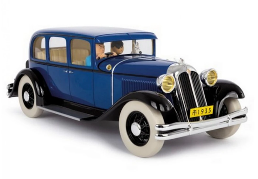 Tintinimaginatio 1:12 - Model car - Tintin Car- The Chrysler Imperial to Nankin