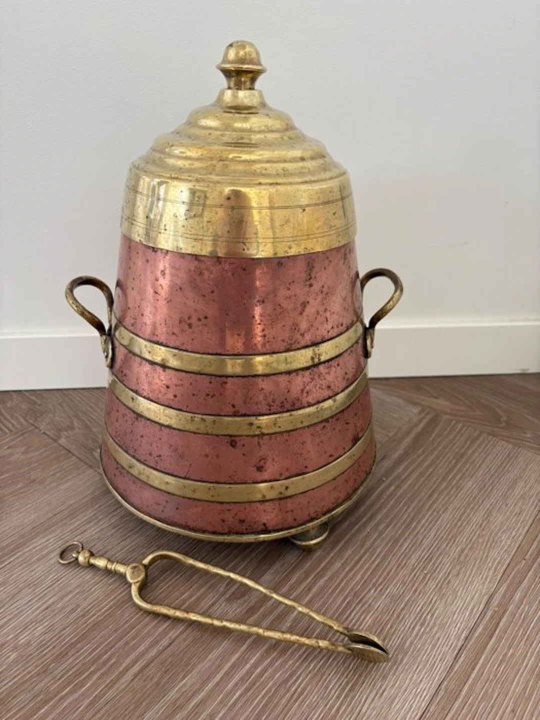Jar - Copper - Antique copper silencer