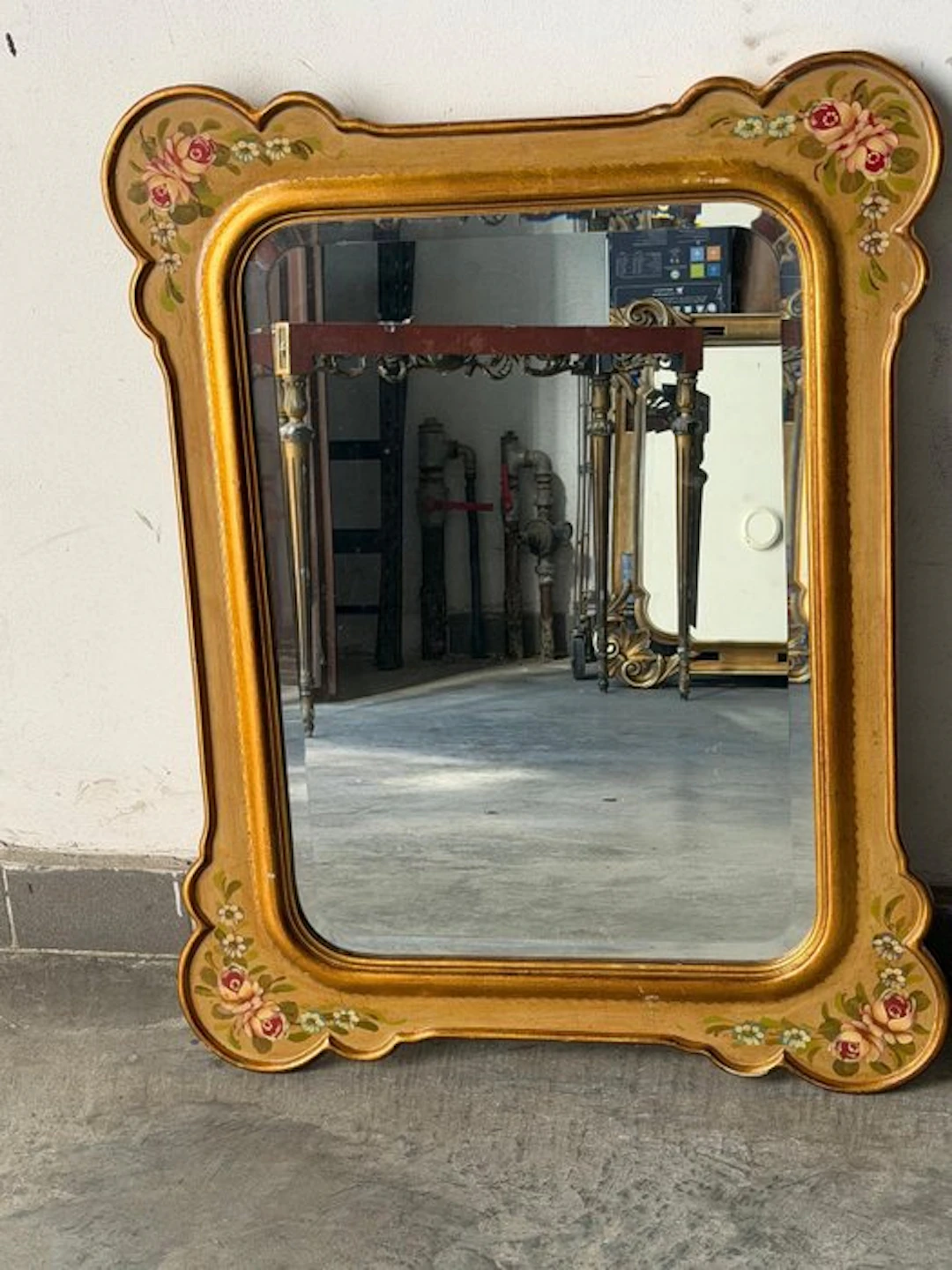 Mirror - Wood, Glass - Baroque mirror
