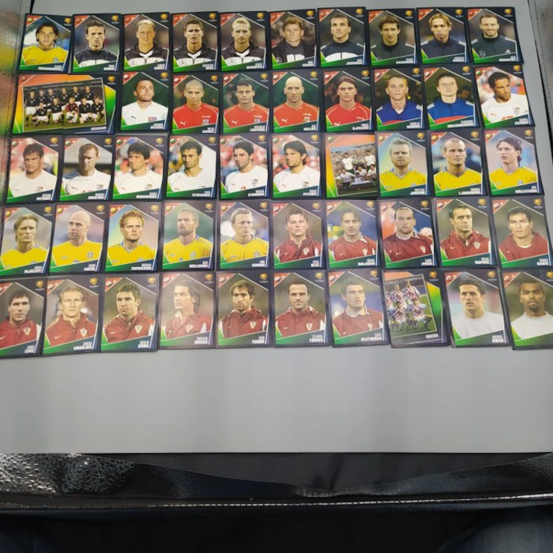 Panini Euro 2004 Portugal – Lot de 50 stickers de...