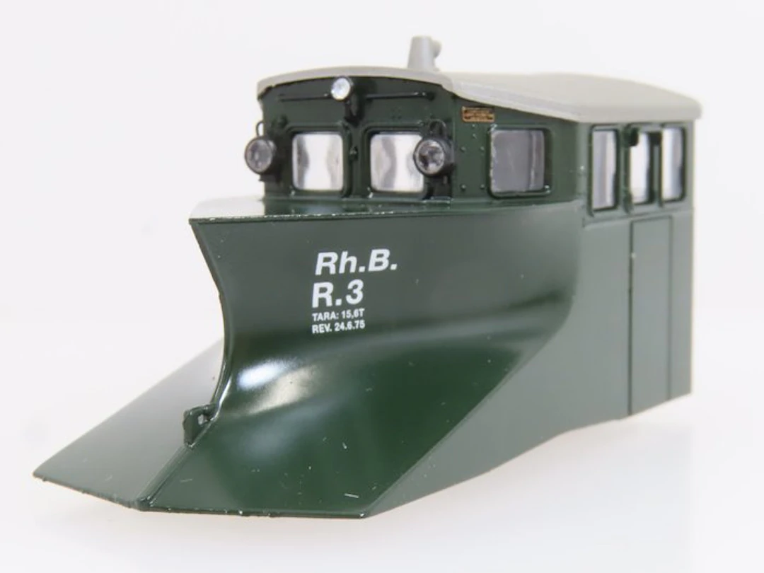 Bemo H0m - 2286 123 - Model train freight carriage (1) - Steam snow