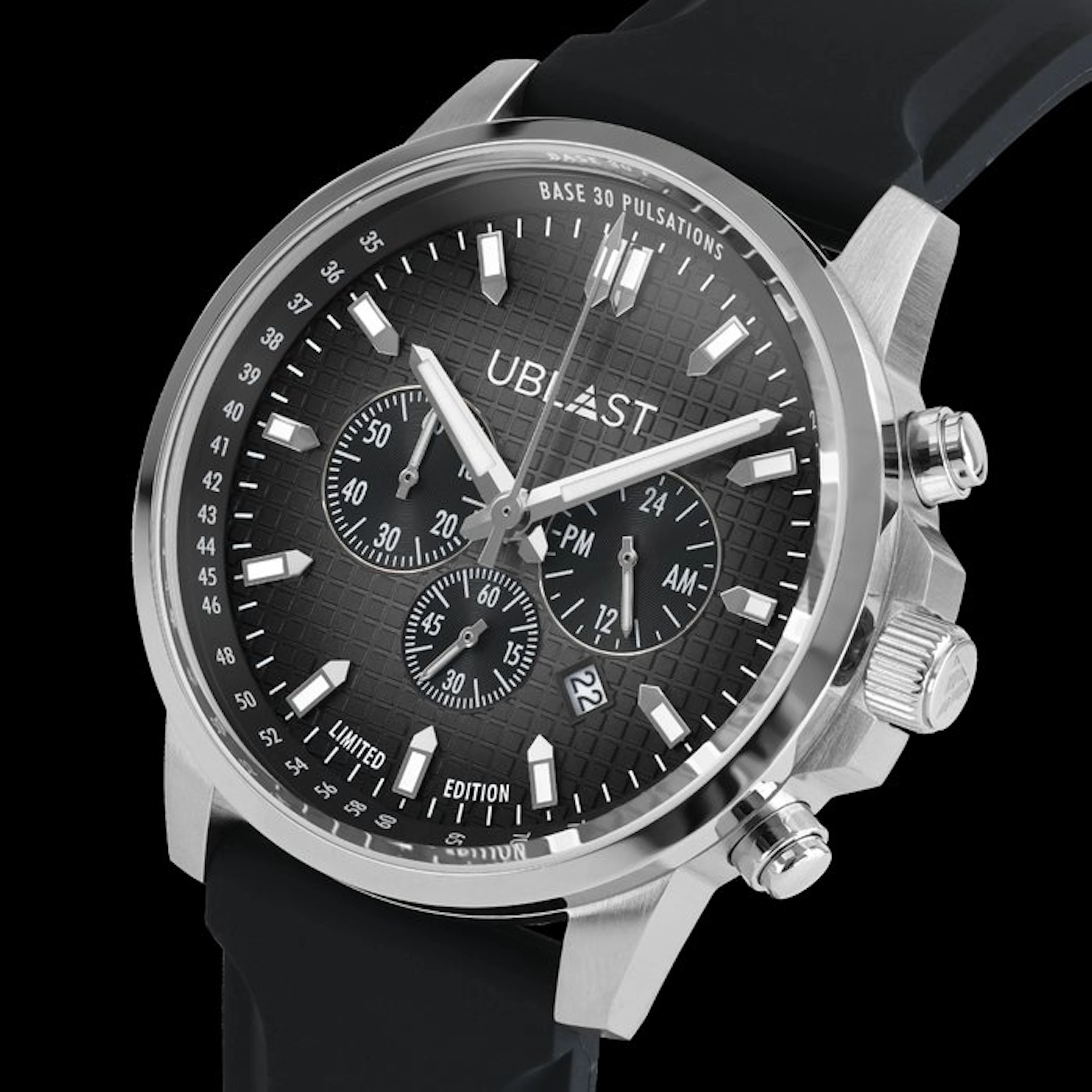 Ublast - Chronobeat - Pulsometer - No reserve price - REF.UBCHB43BK - Ltd