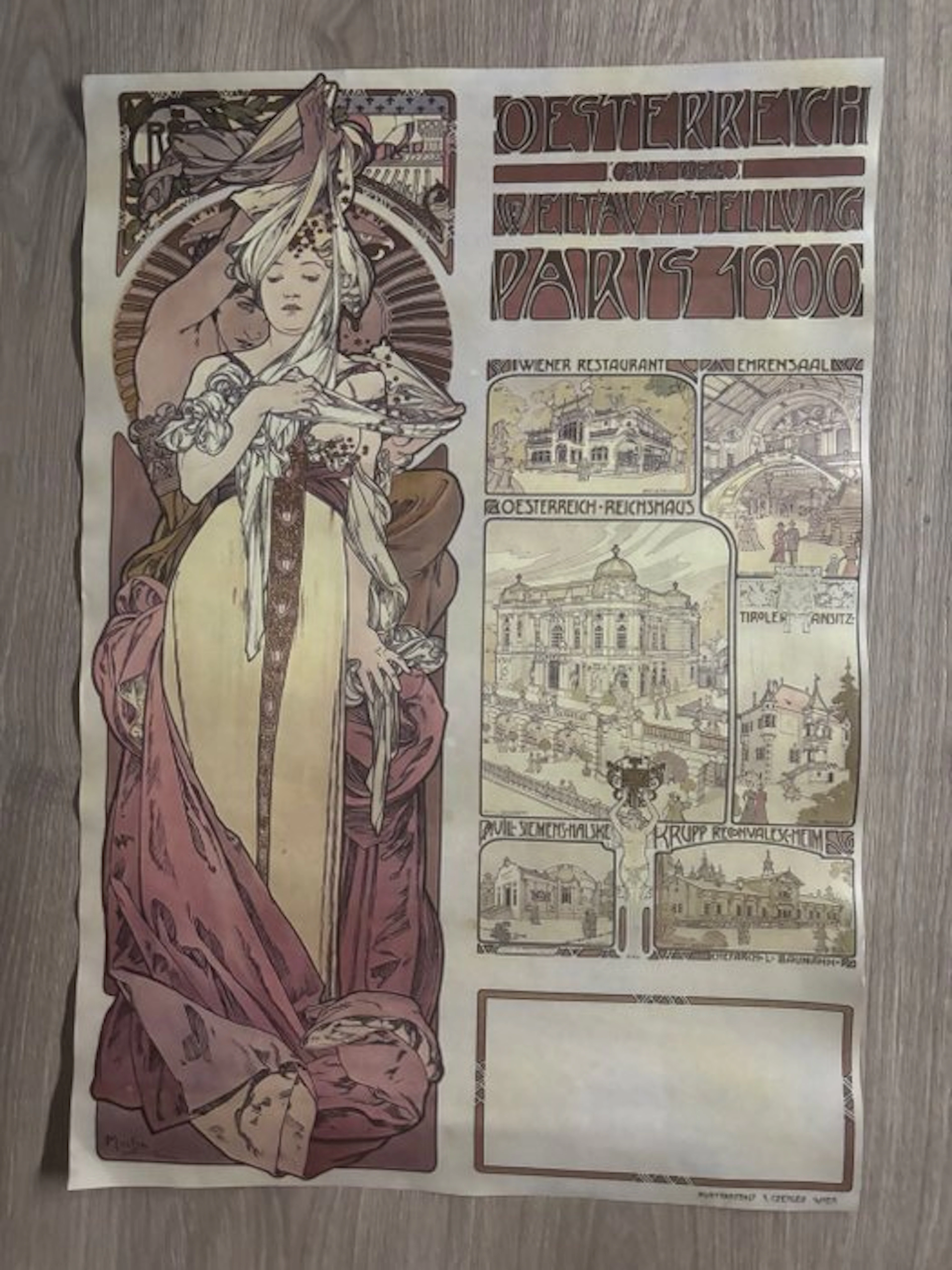 Alphonse Mucha (after) - Austria all’Esposizione...