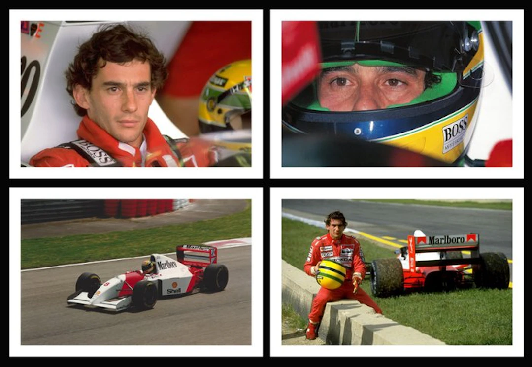 4x Ayrton Senna / Formula One