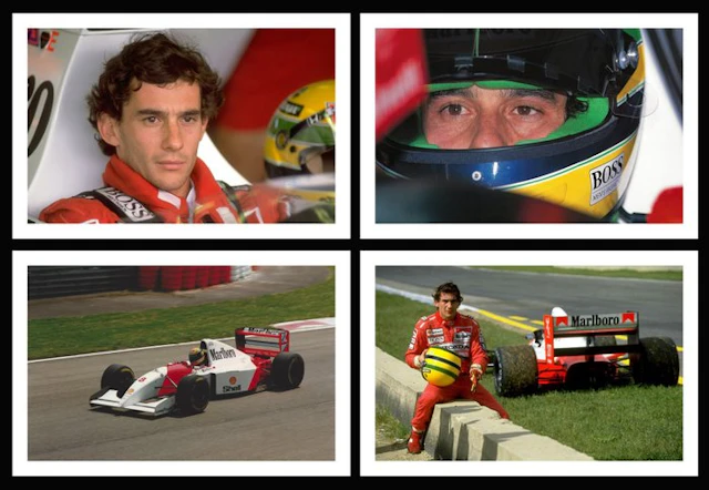4x Ayrton Senna / Formula One