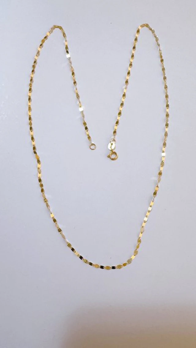 No reserve price - Necklace - 18 kt. Yellow gold - Mirror-polished
