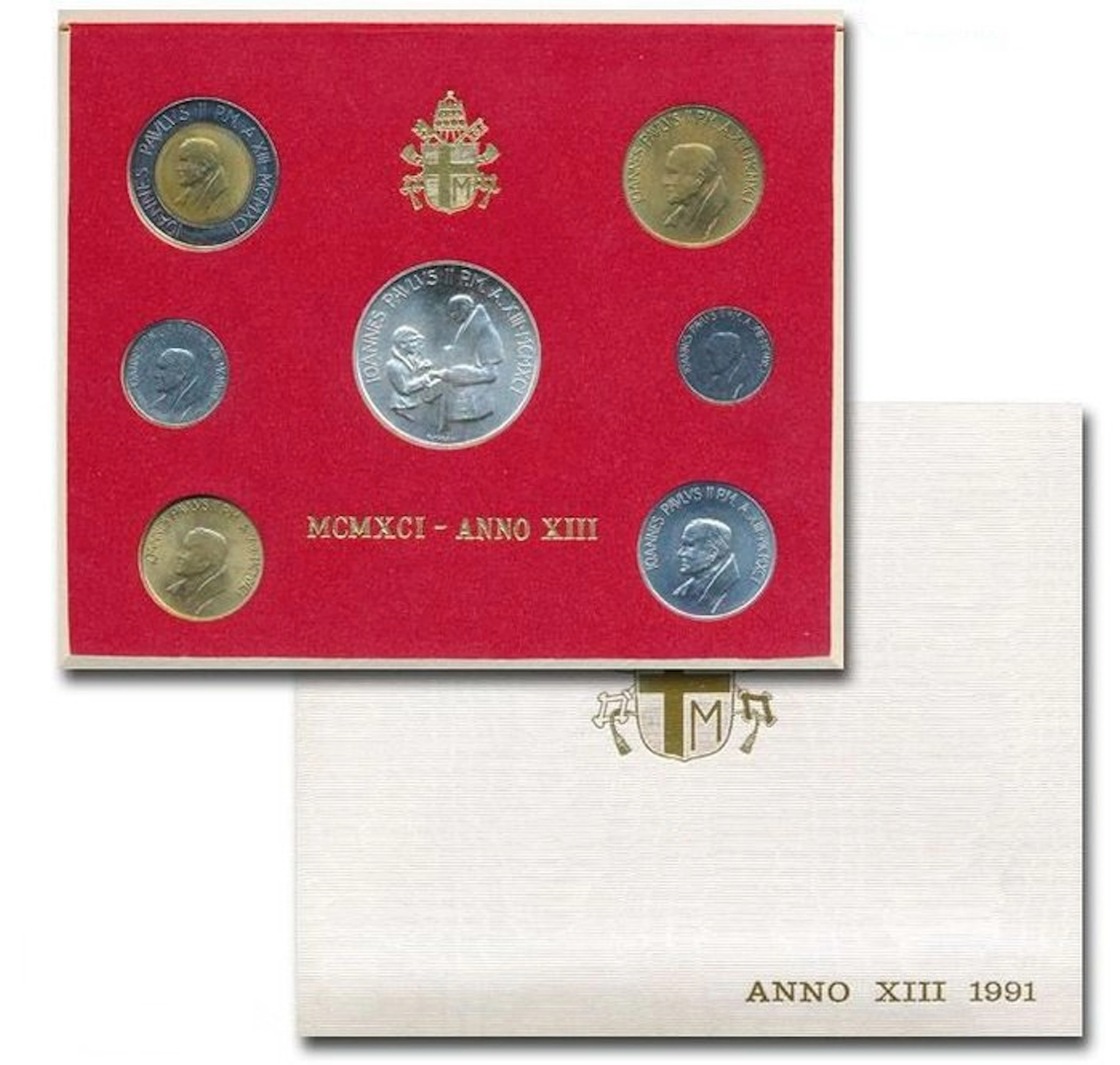 Vatican. Official Set 1991 "Encyclical Redemptoris Missio" (No reserve price)