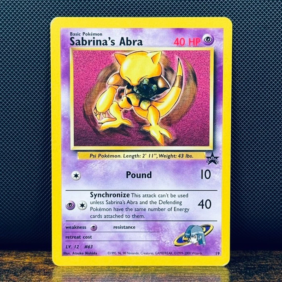 Pokémon Card - Sabrina's Abra 19 – Pokémon