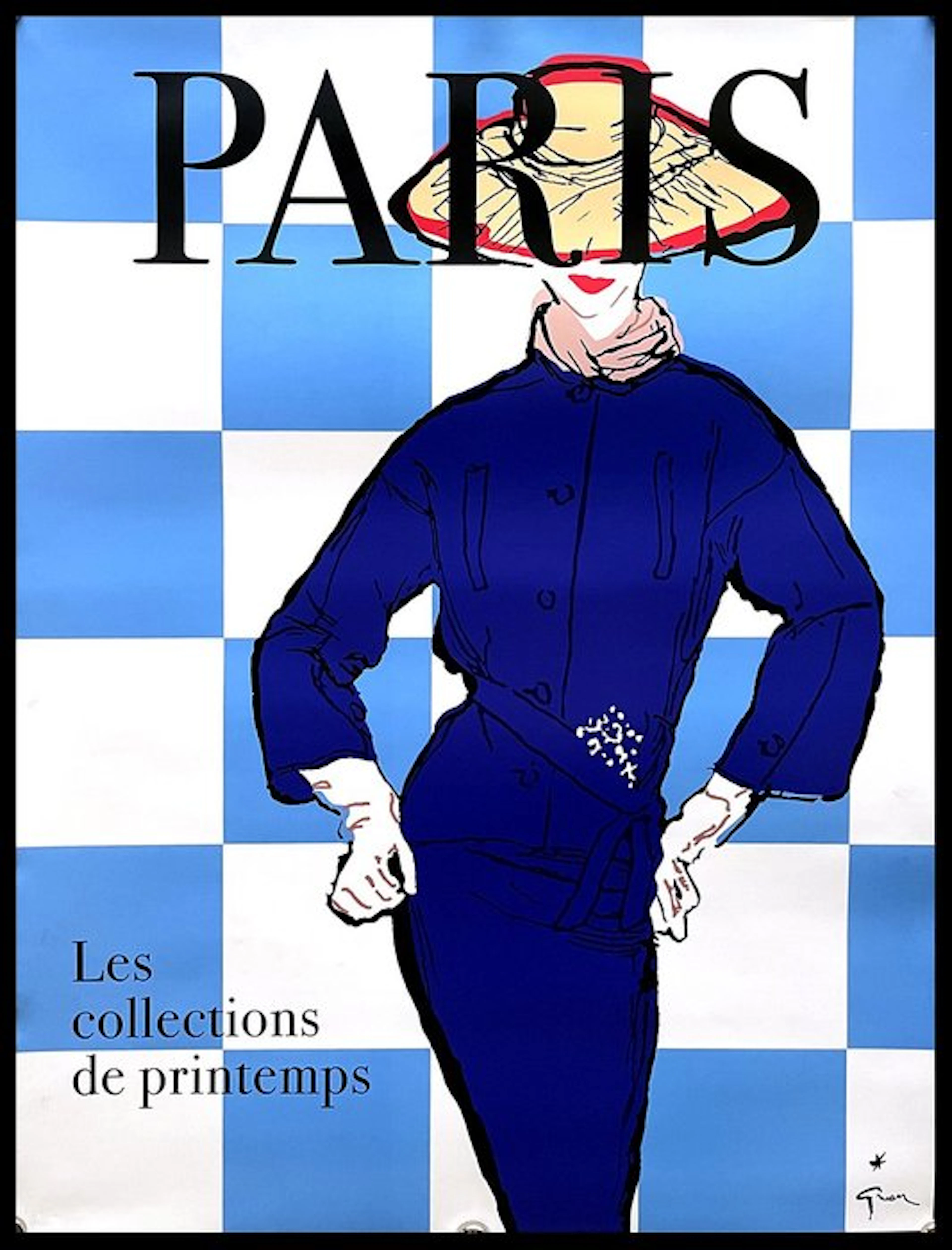 René Gruau - René Gruau - Paris - Le Collections de Printemps - 1980s