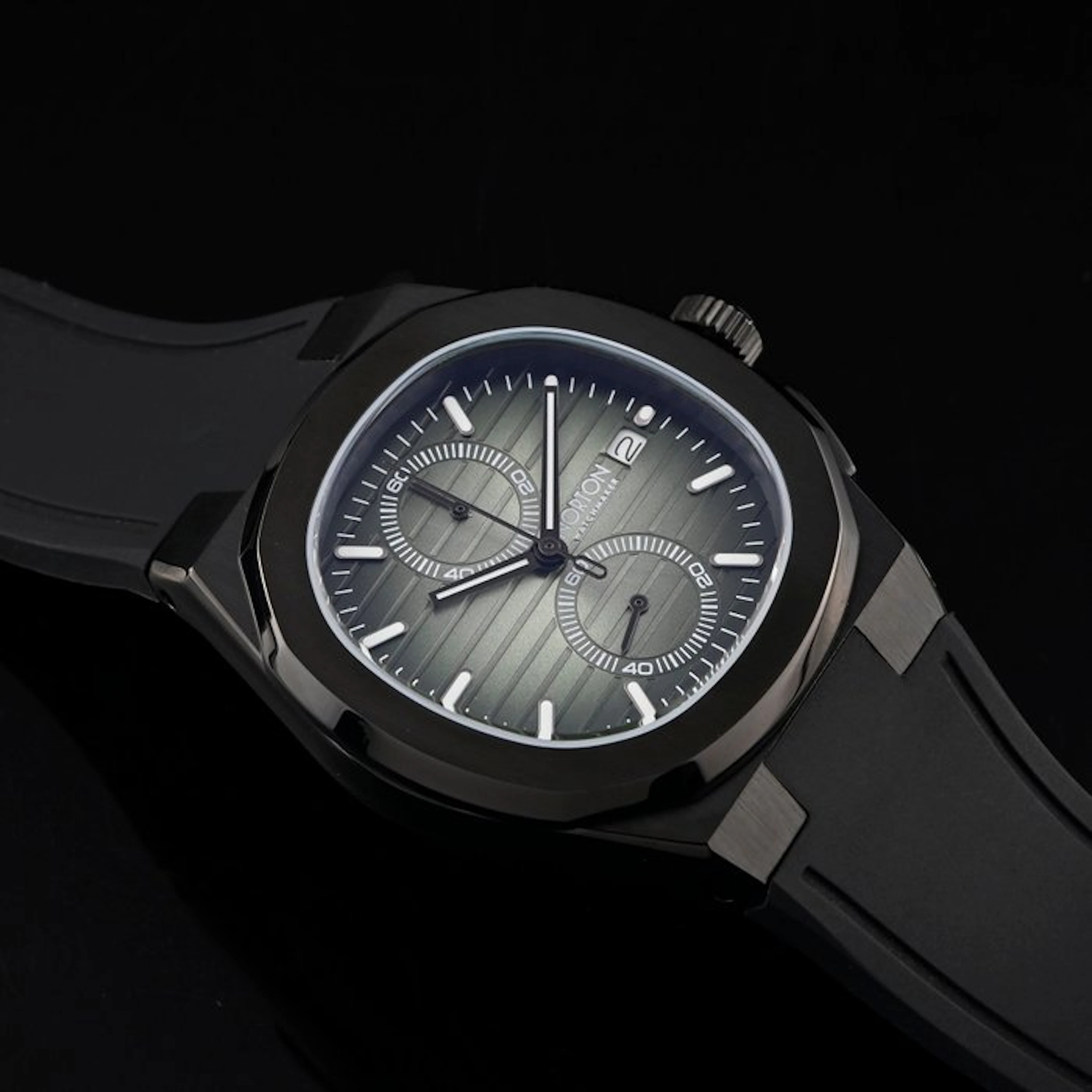 Norton - Eclisse - Chronograph - PVD Nero - Quadrante...