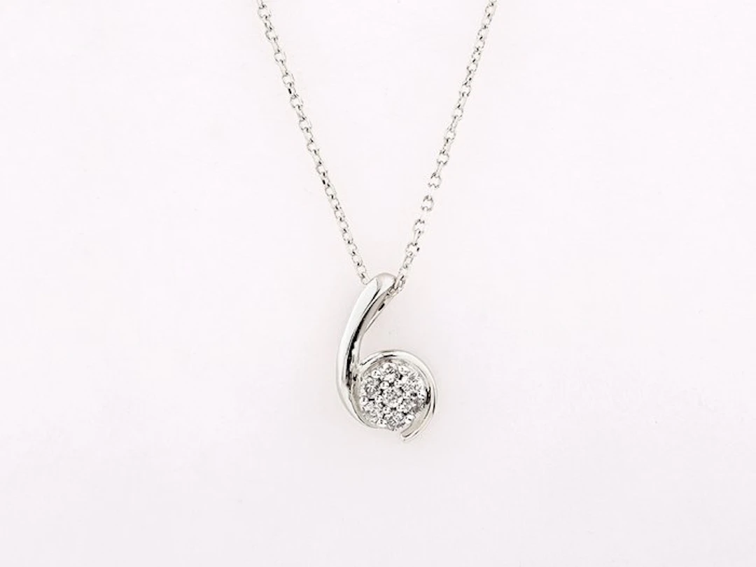 No reserve price - Necklace with pendant - 14 kt