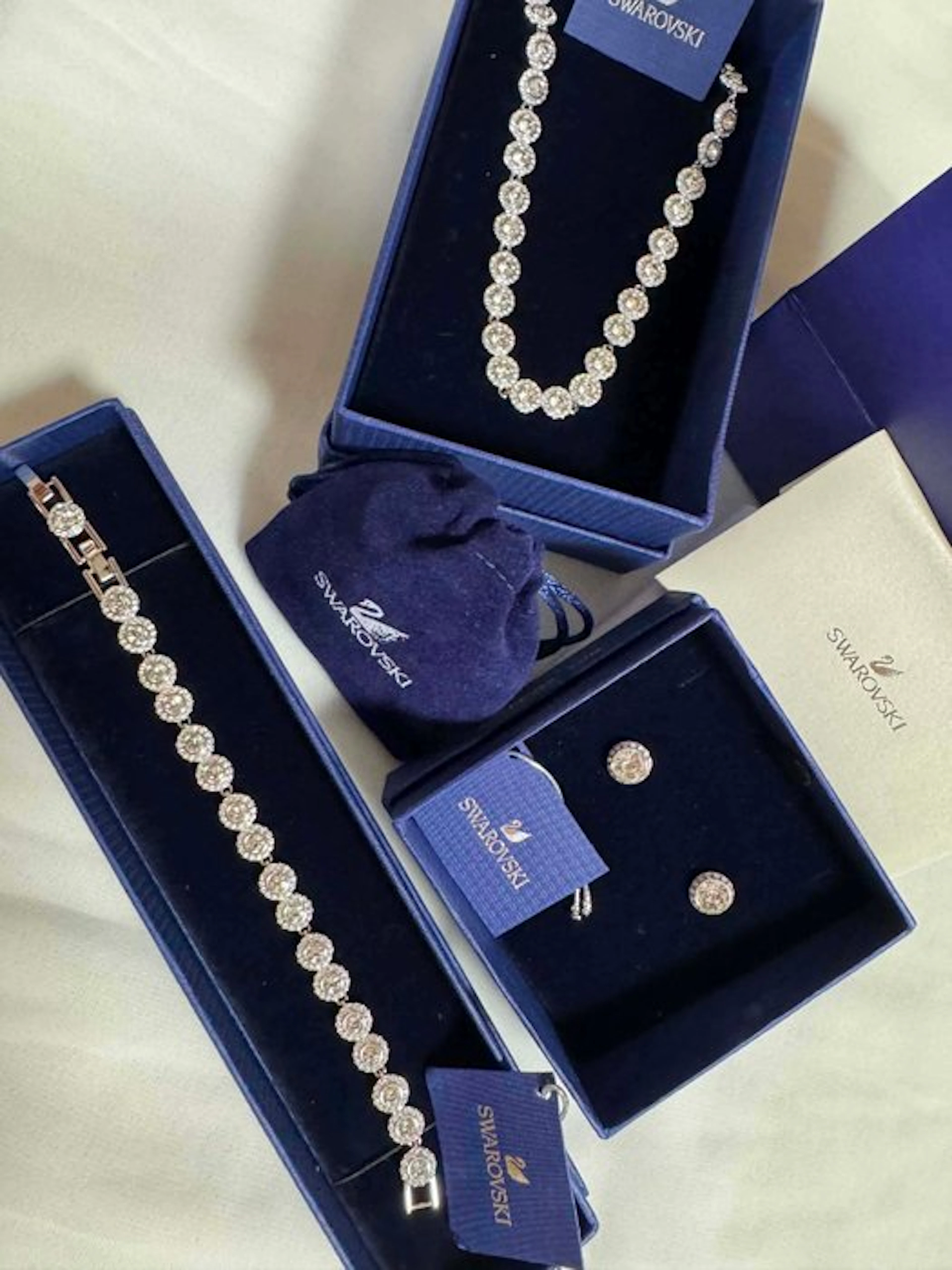 Swarovski - Parure Metal