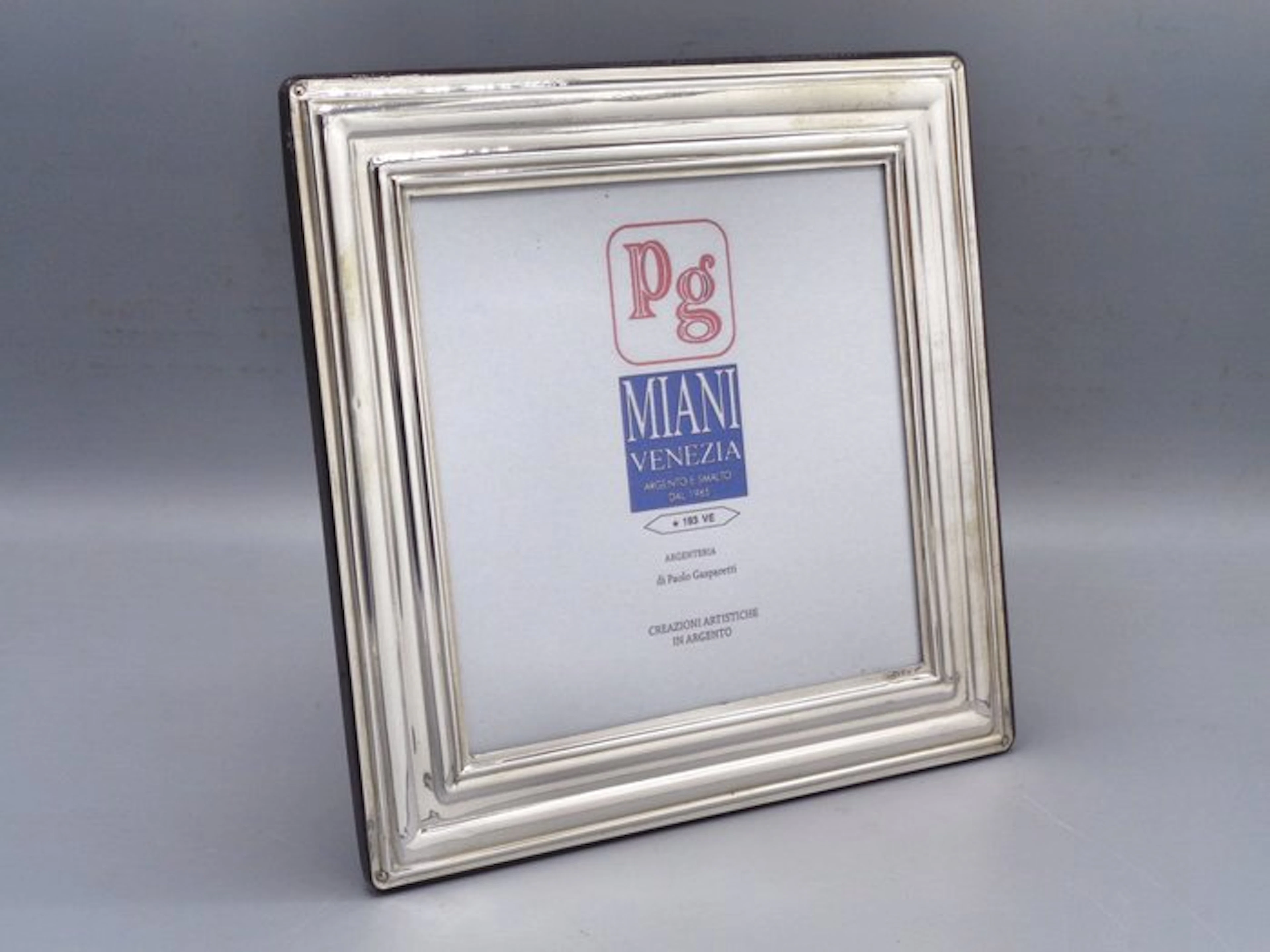 PG-Miani Argenteria - Picture frame - .925 silver - 13 by 13