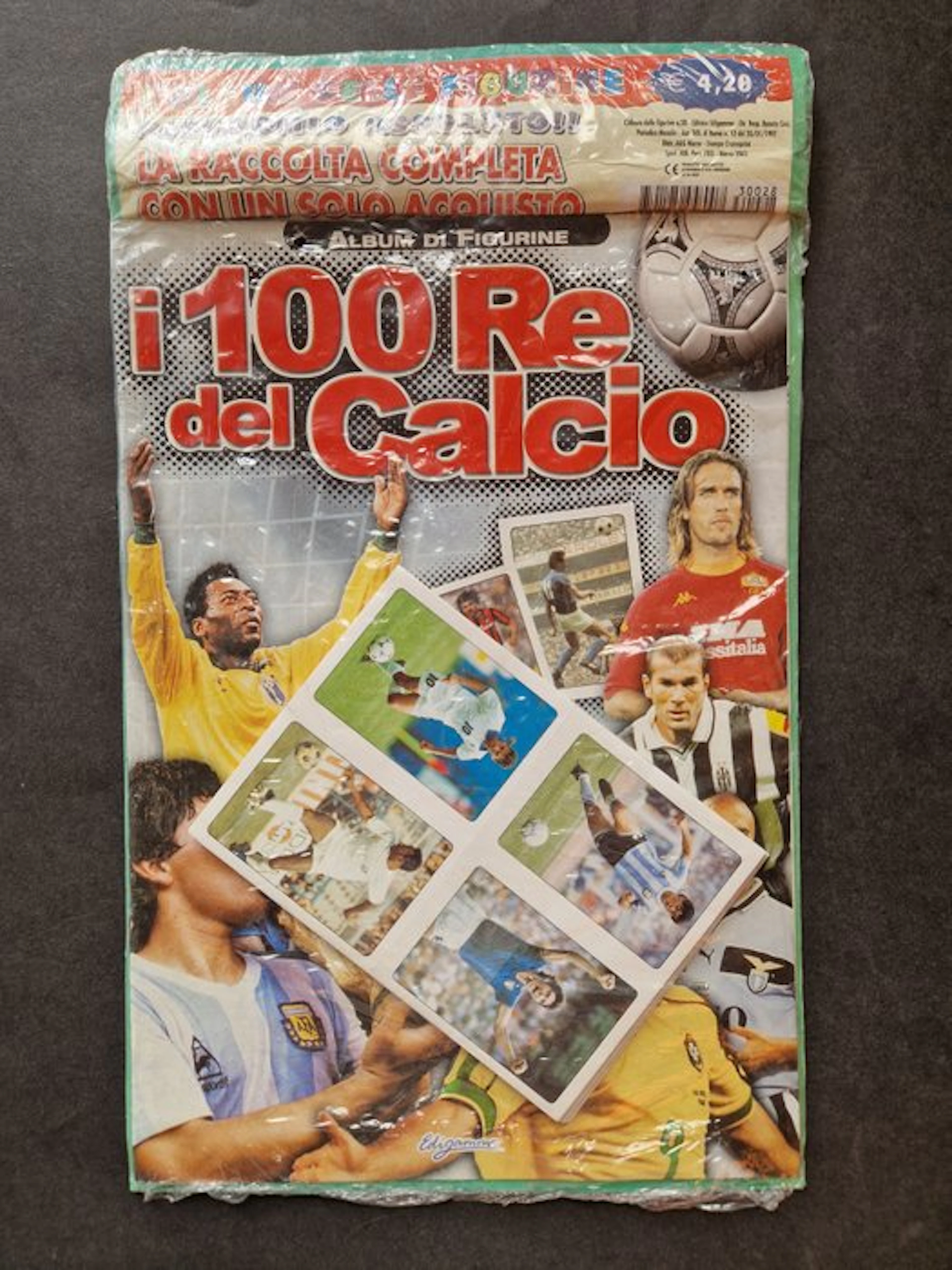 Edigamma I 100 re del calcio - 1 Empty album + complete...