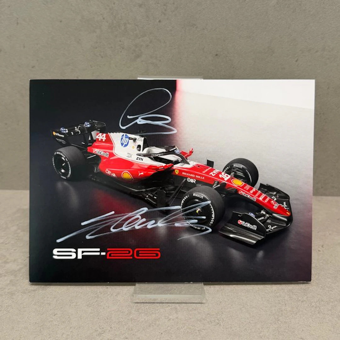 Ferrari - SF-26 Ferrari official fancard QR code edition...