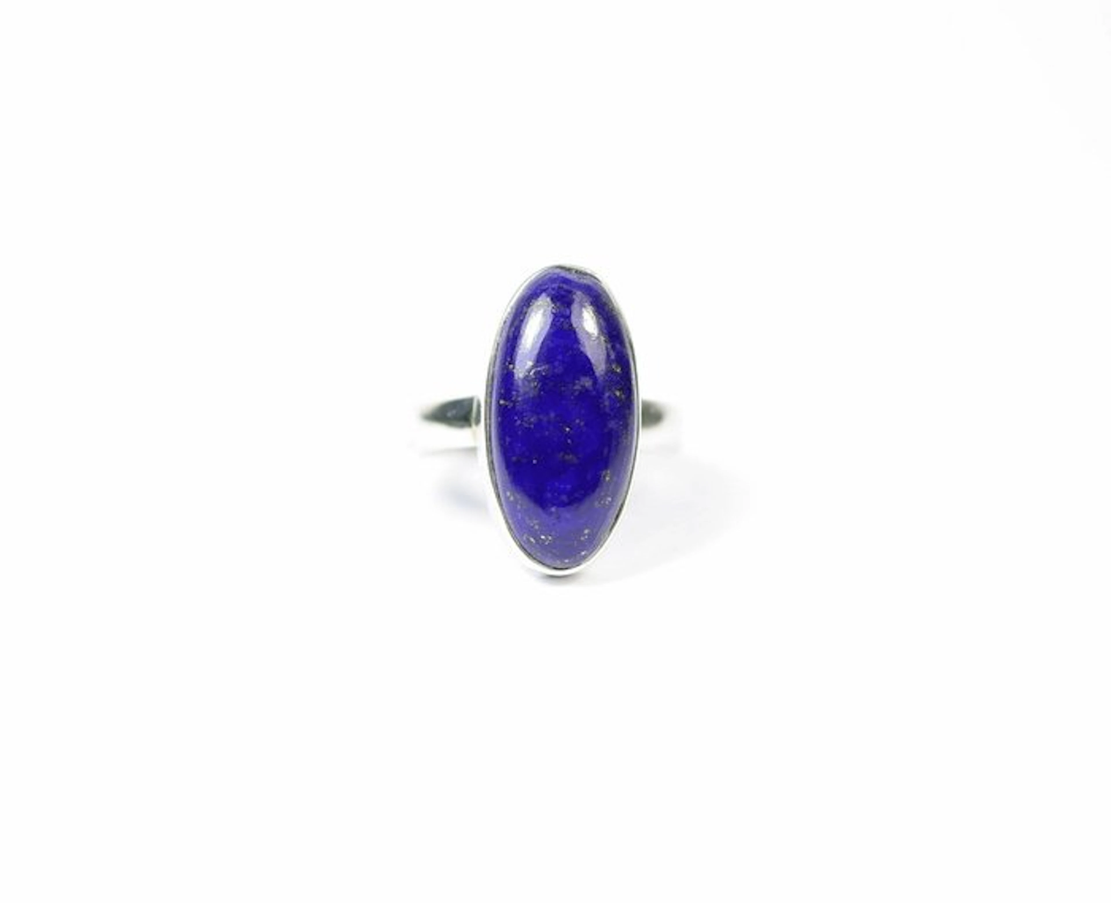 Lapis lazuli Ring / Cabochon / new- 5.42 g - (1)