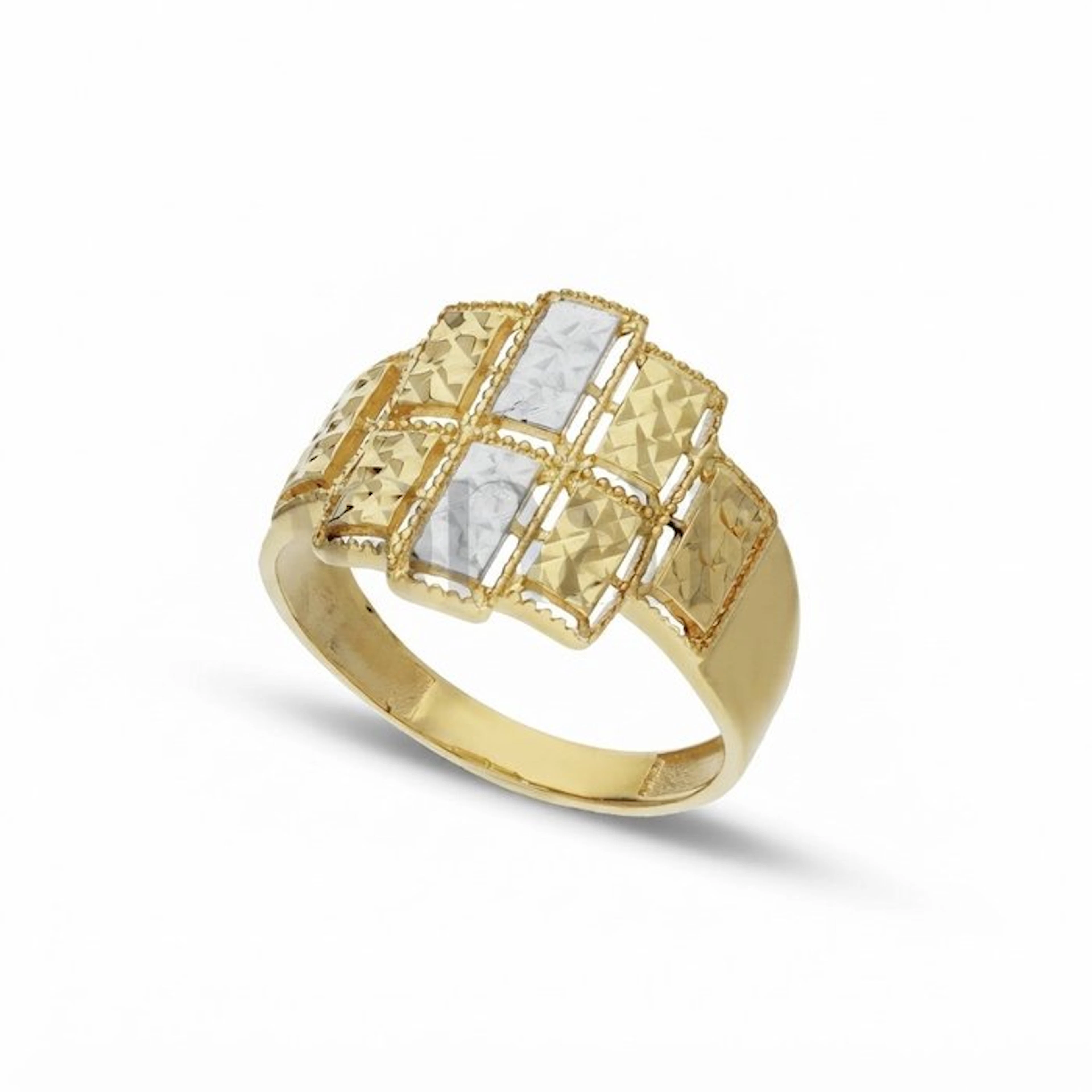 Ring - 18 kt. Yellow gold, White gold - Ring 18kt 3.1 g