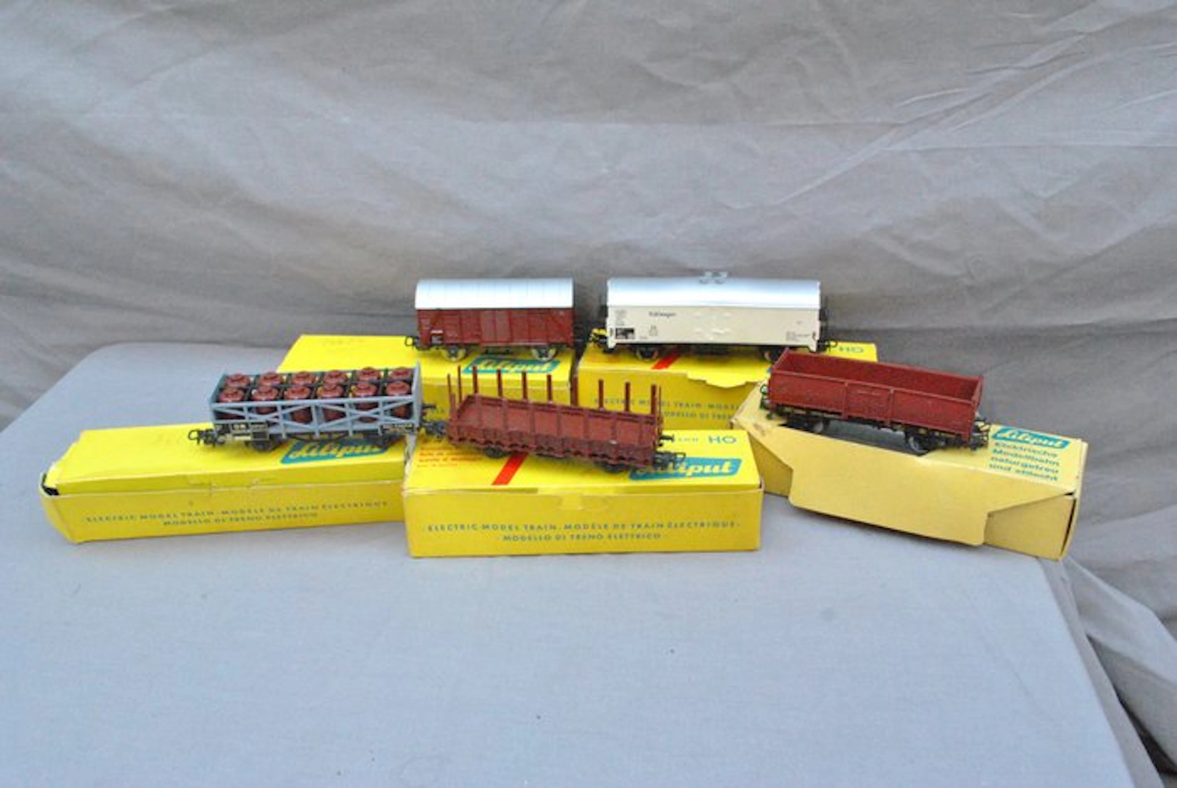 Liliput H0 - Model train wagon (5) - Set of 5 carriages - DB, ÖBB