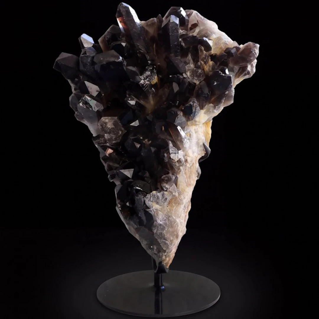 Smokey Quartz - 44x30x17 cm - Geode- 10.9 kg
