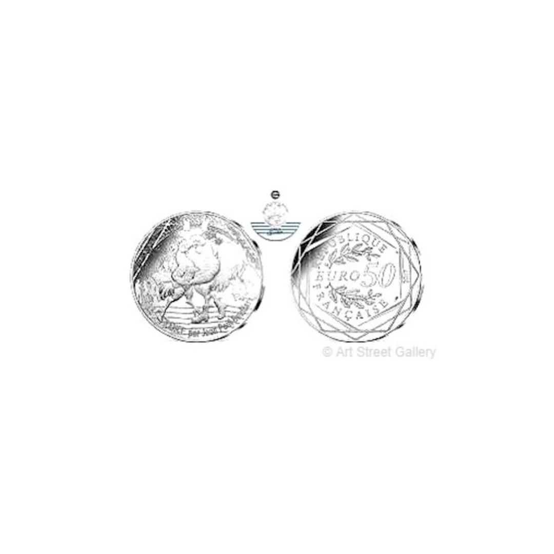 France. 50 Euro 2017 "Jean-Paul Gaultier" (No reserve price)