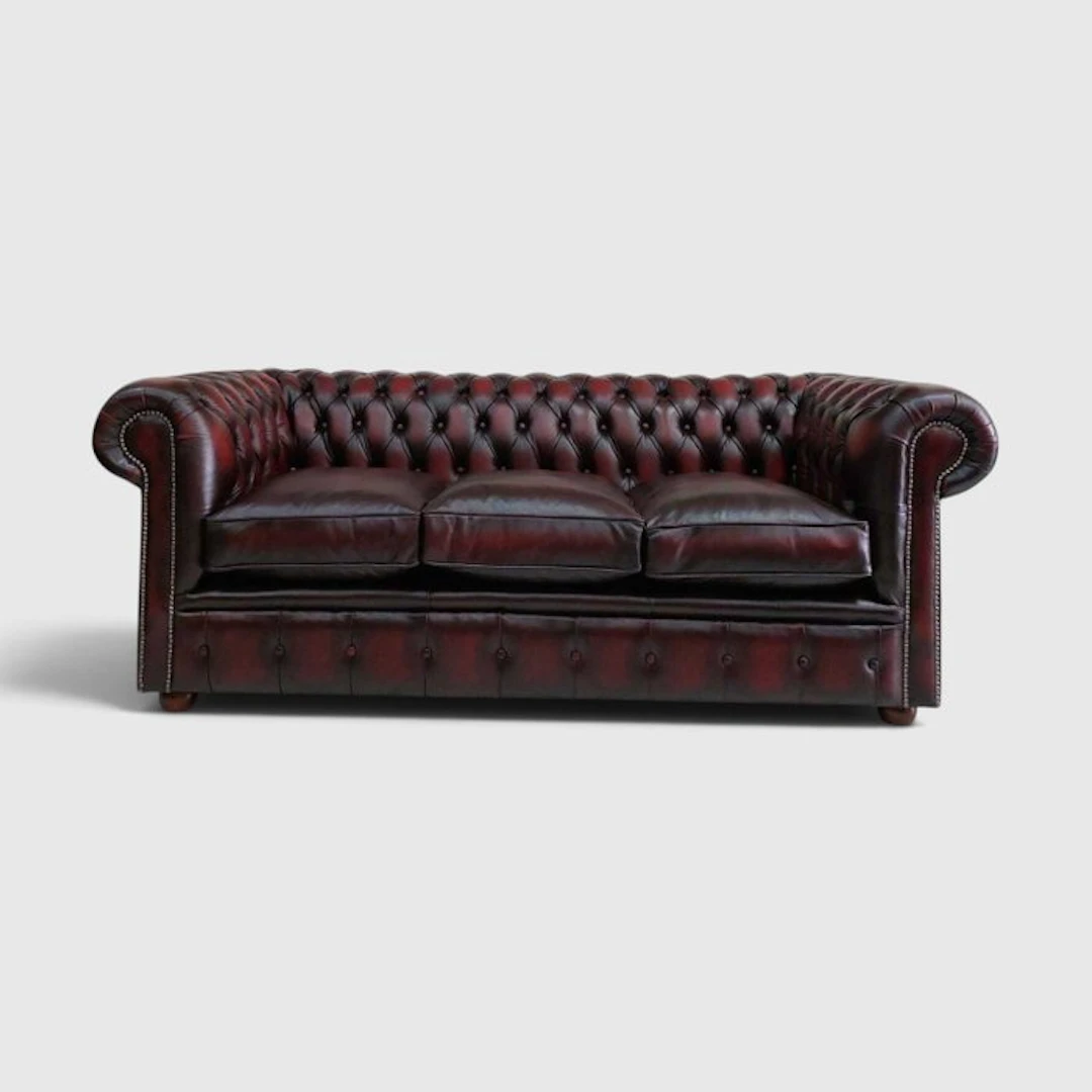 Chesterfield style - Sofa - Leather, Wood - New Chesterfield Club