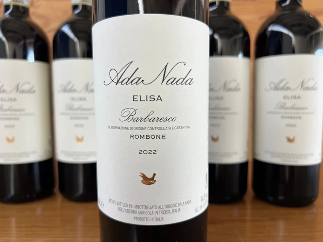 2022 Ada Nada Rombone "Elisa" - Barbaresco DOCG - 6 Bottle (0.75L)