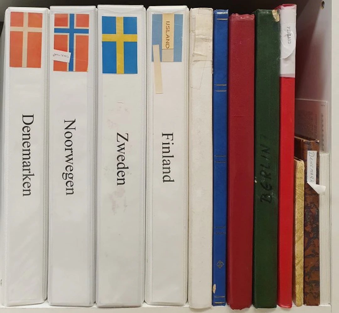 Scandinavia 1870/1999 - Collection in 10 albums & stock books and loose items.