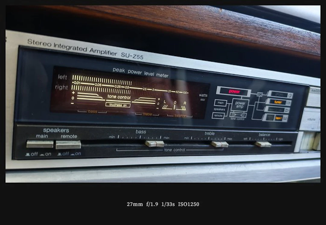 Technics - SU-Z55 Solid state integrated amplifier