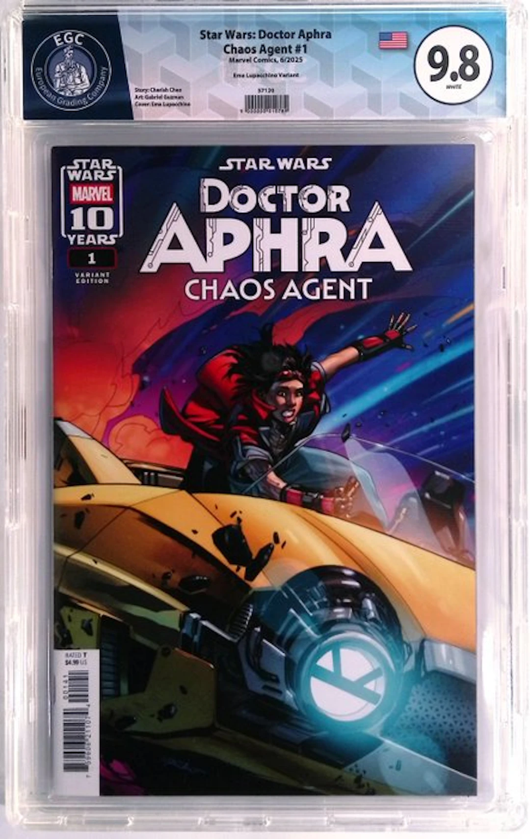 Star Wars: Doctor Aphra Chaos Agent #1 - EGC 9.8 - 1...