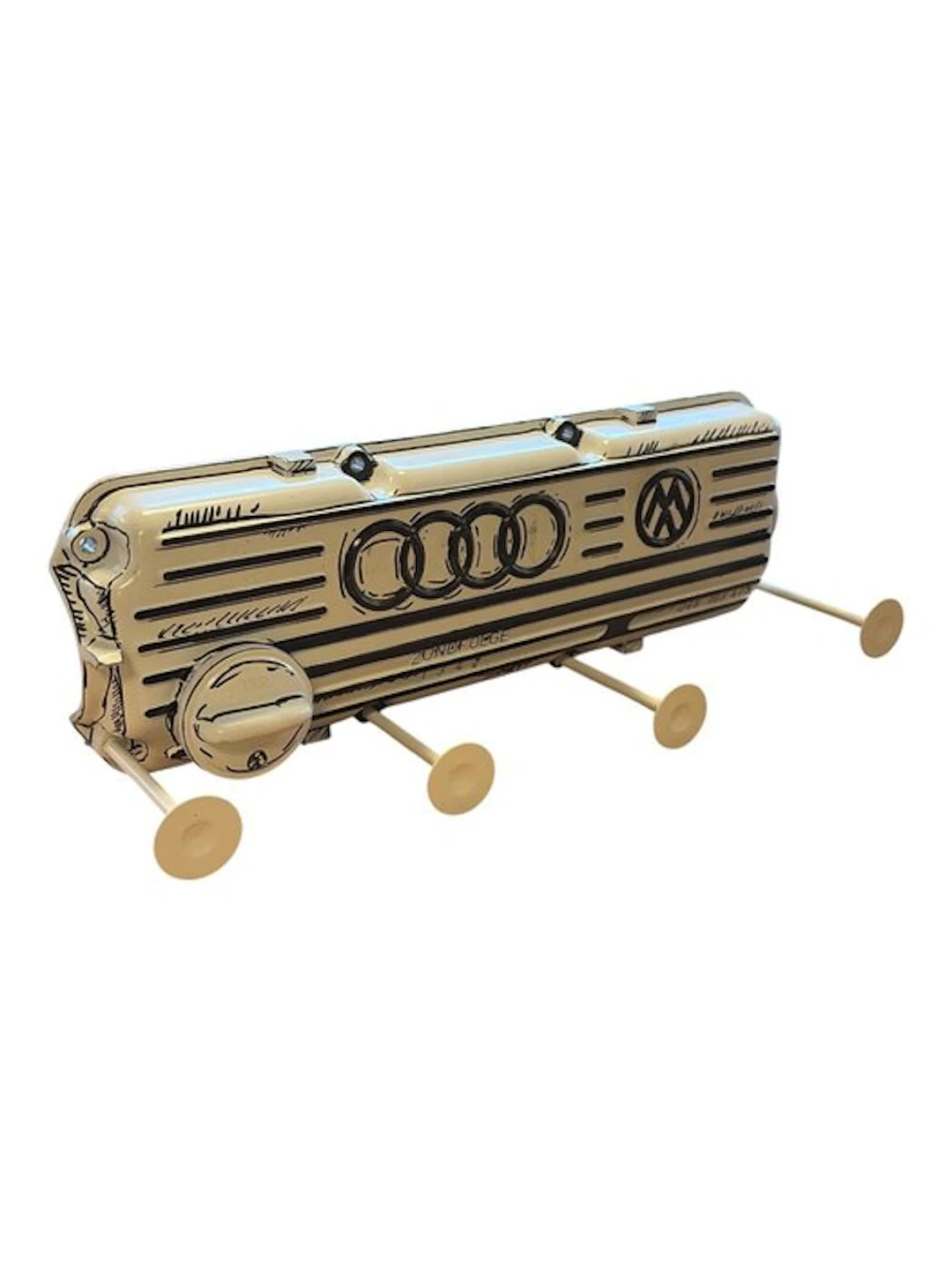 Car part (1) - Audi, Volkswagen, Porsche - Kleppendeksel - 1980-1990