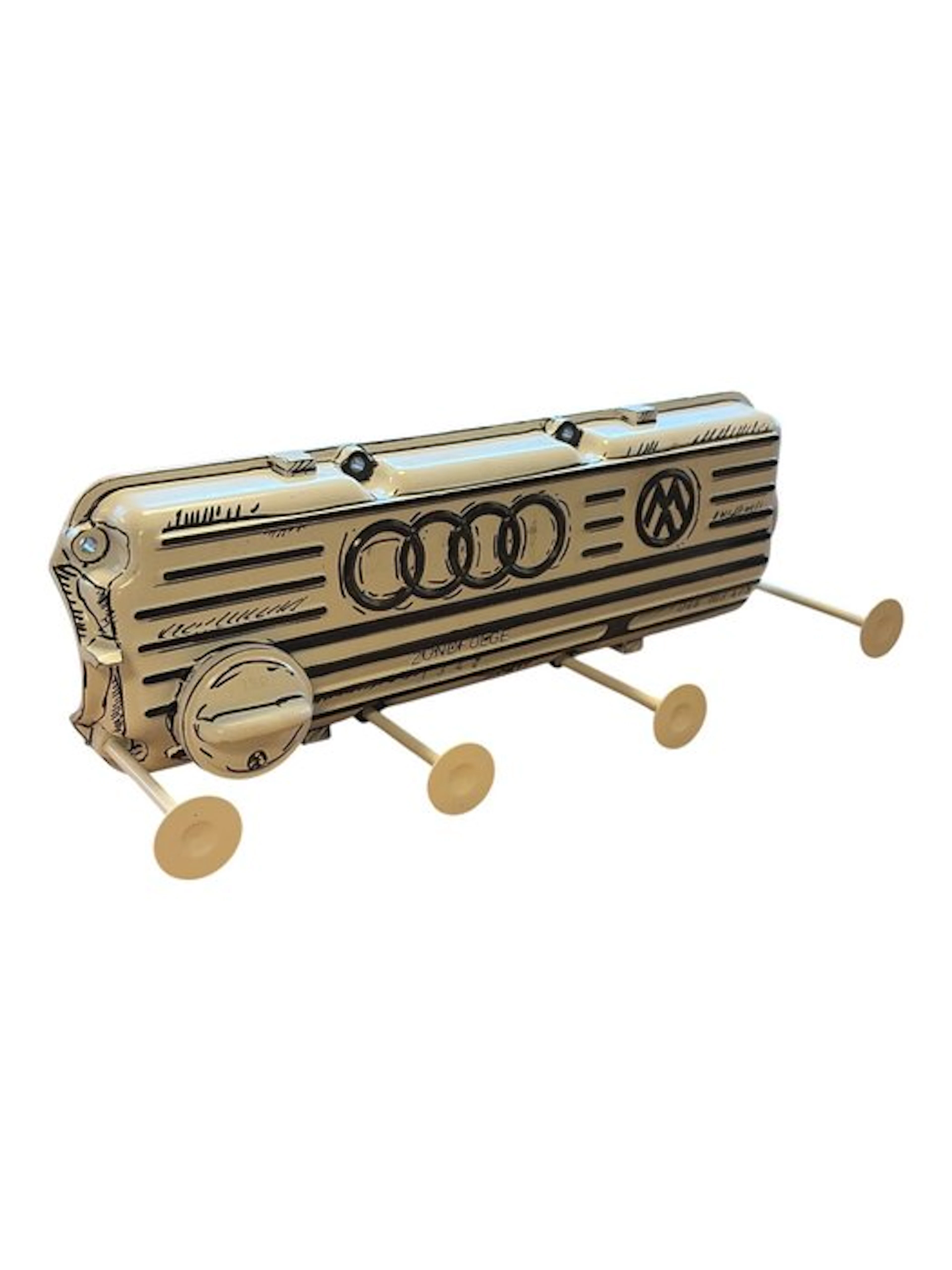 Car part (1) - Audi, Volkswagen, Porsche - Kleppendeksel - 1980-1990